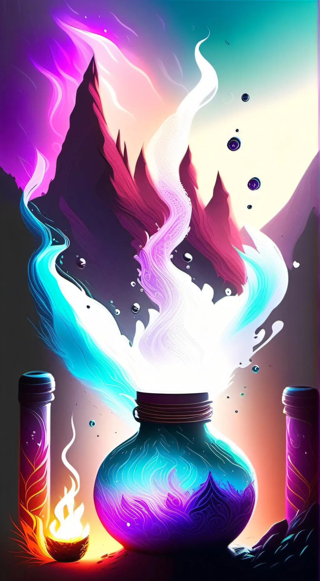 ai character: Pregnancy potion:) background