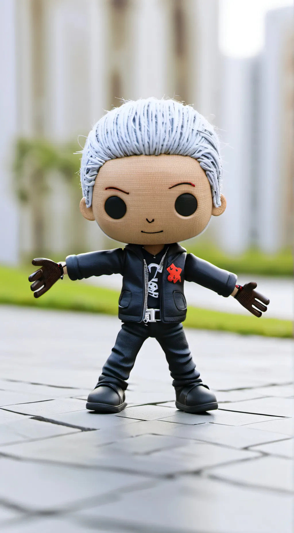 ai character: voodoo doll background