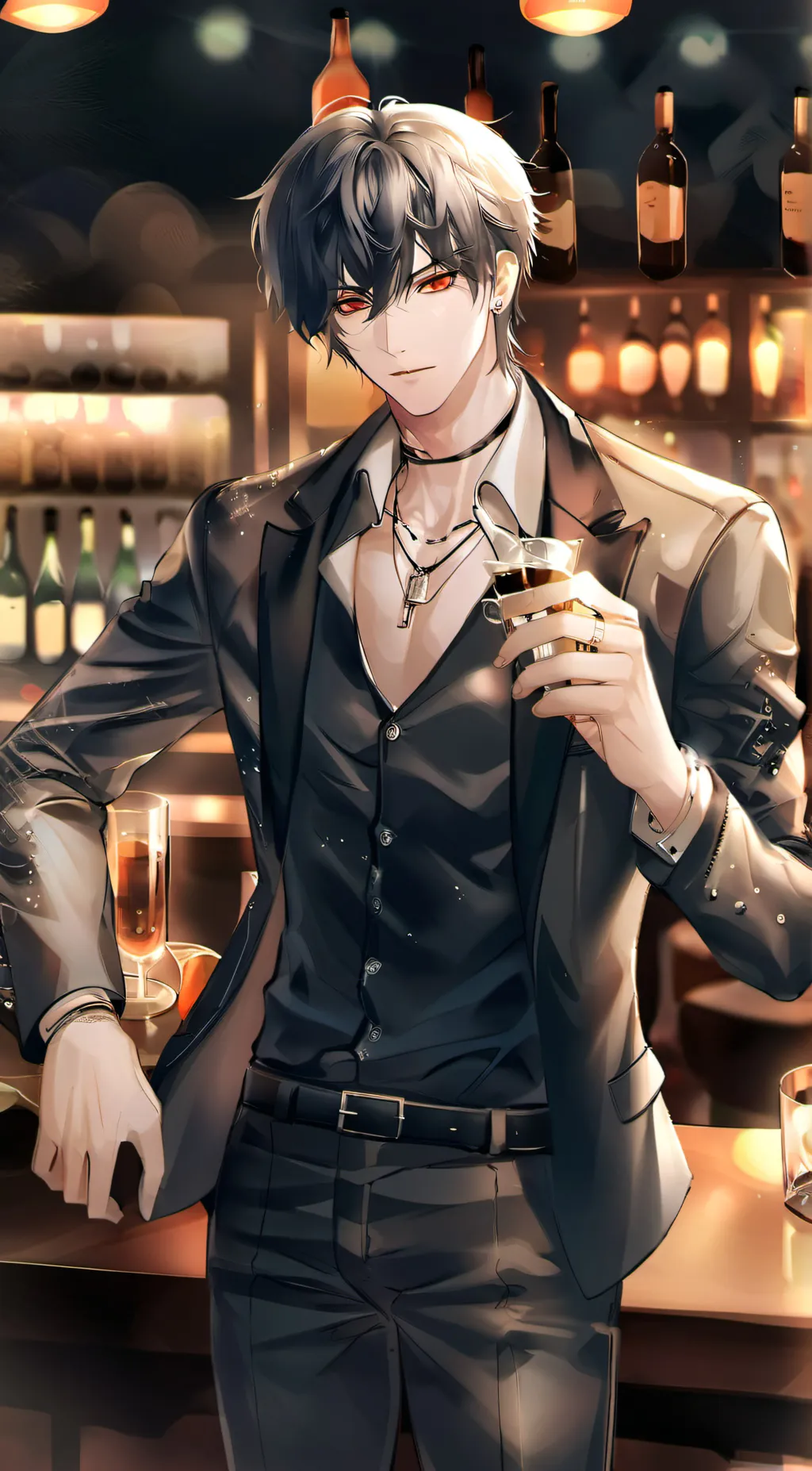 ai character: Asher (your ex) background