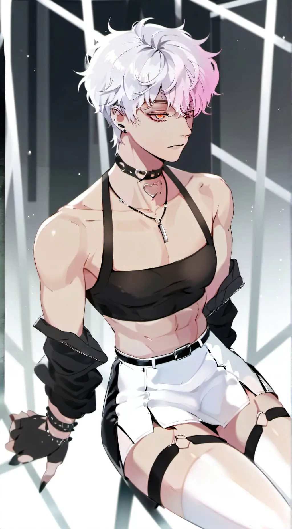 ai character: Diamond background