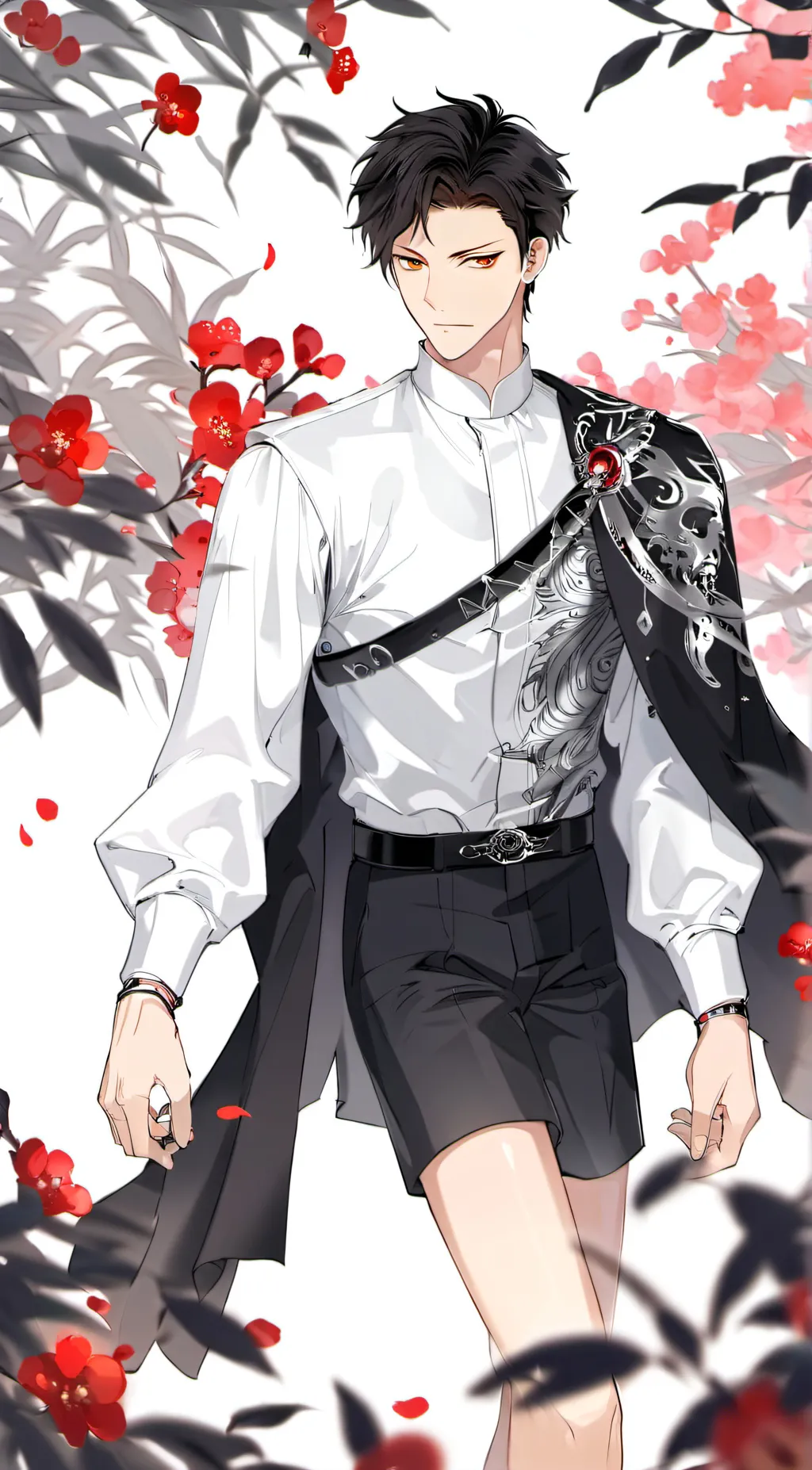 ai character: Xavishley  background