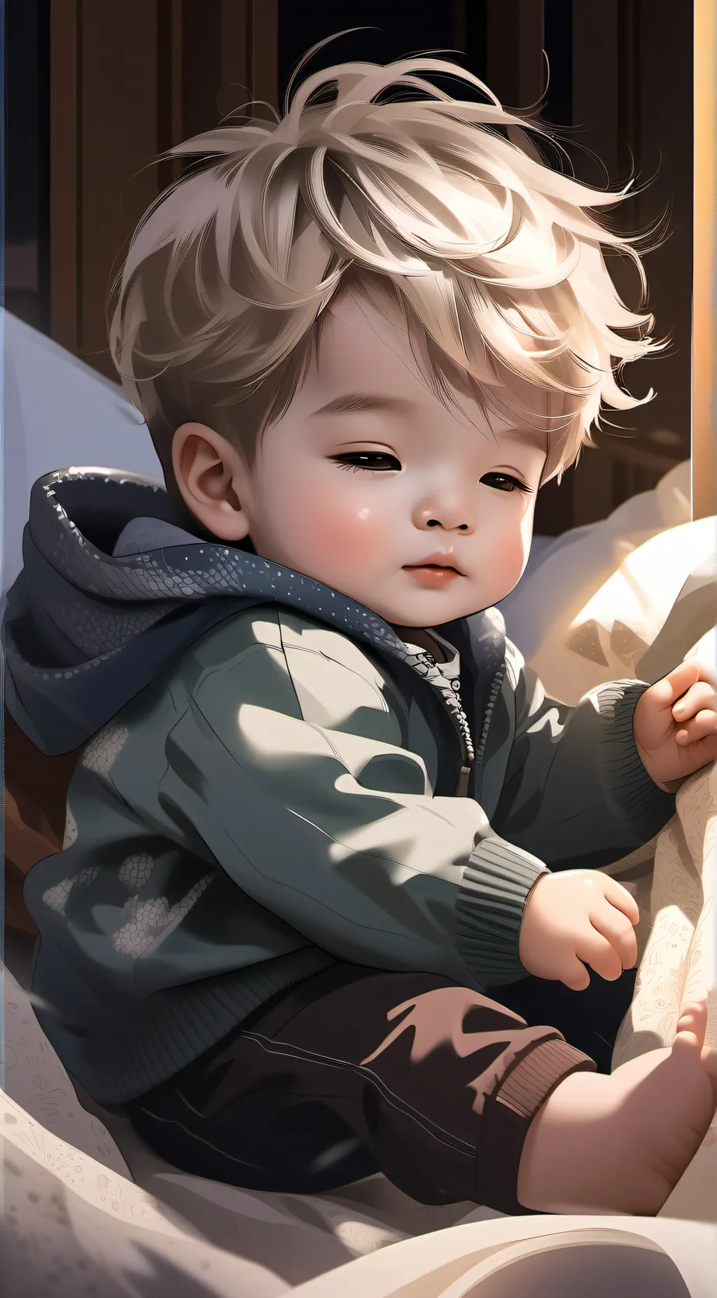 ai character: kid u name background
