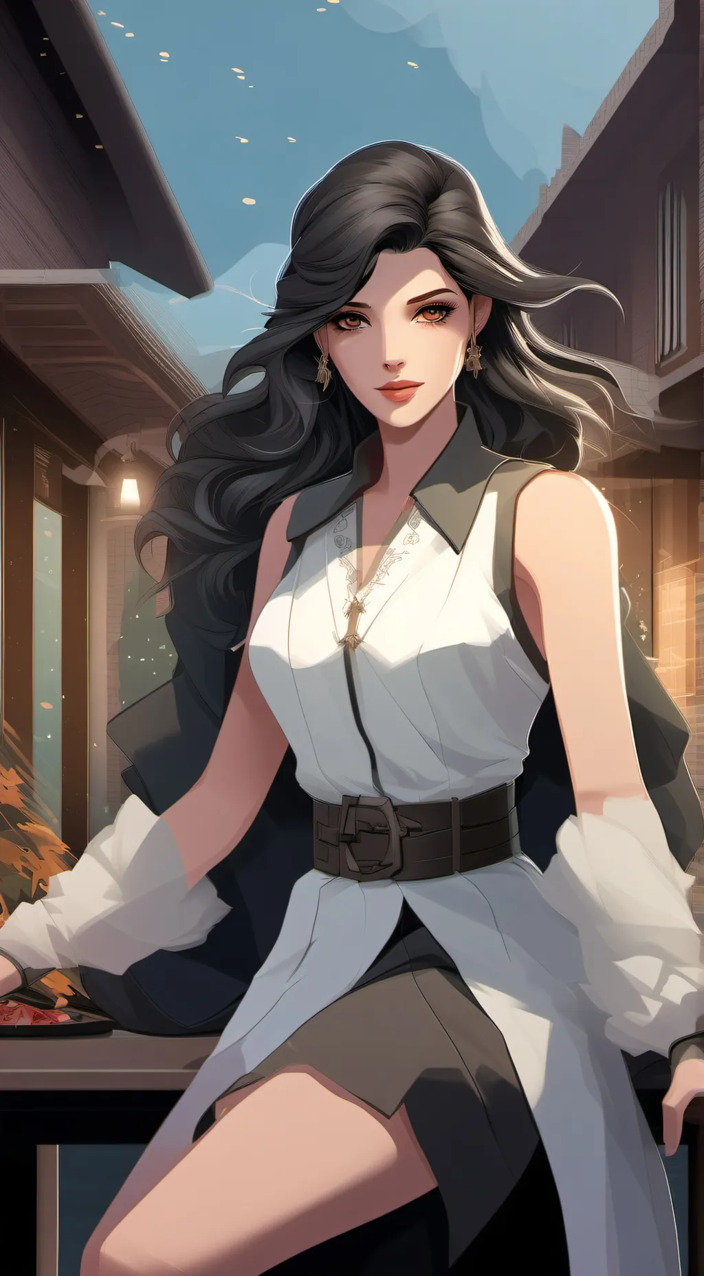 ai character: Scarlett background