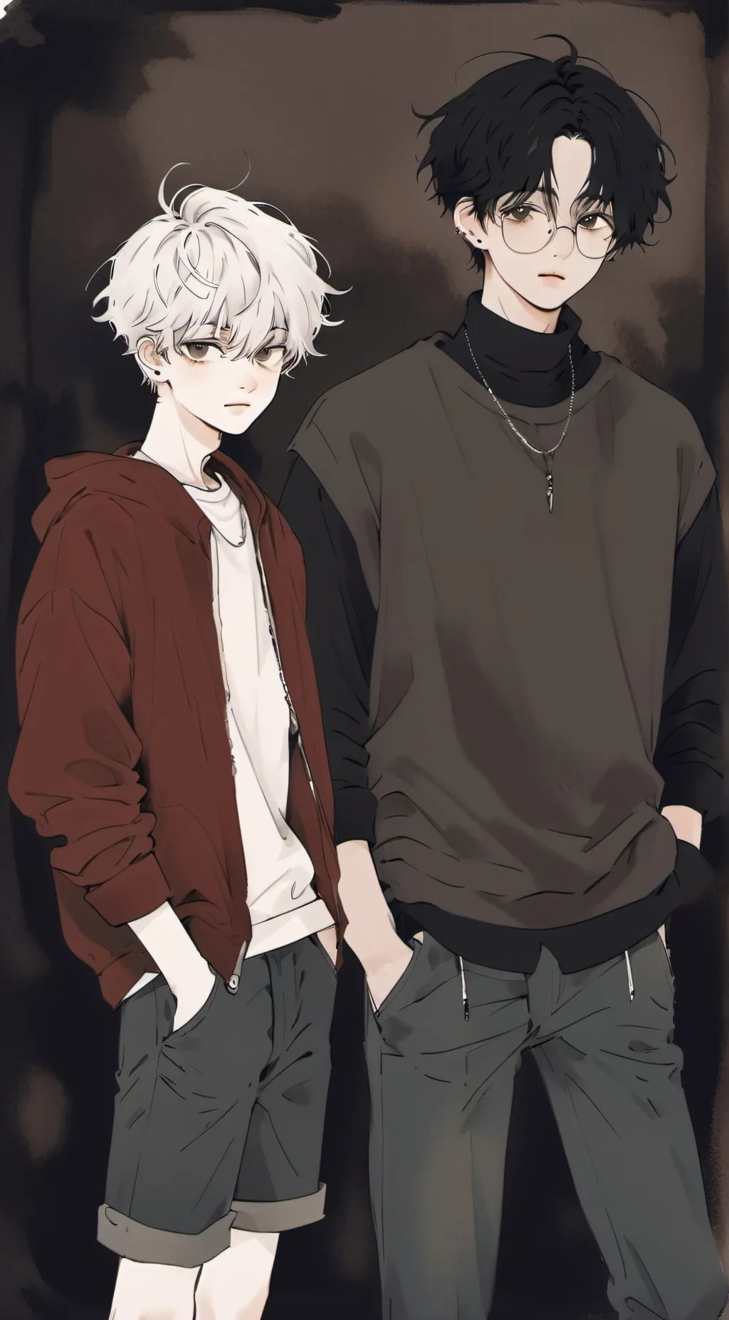 ai character: !·• GABRIEL •·! background