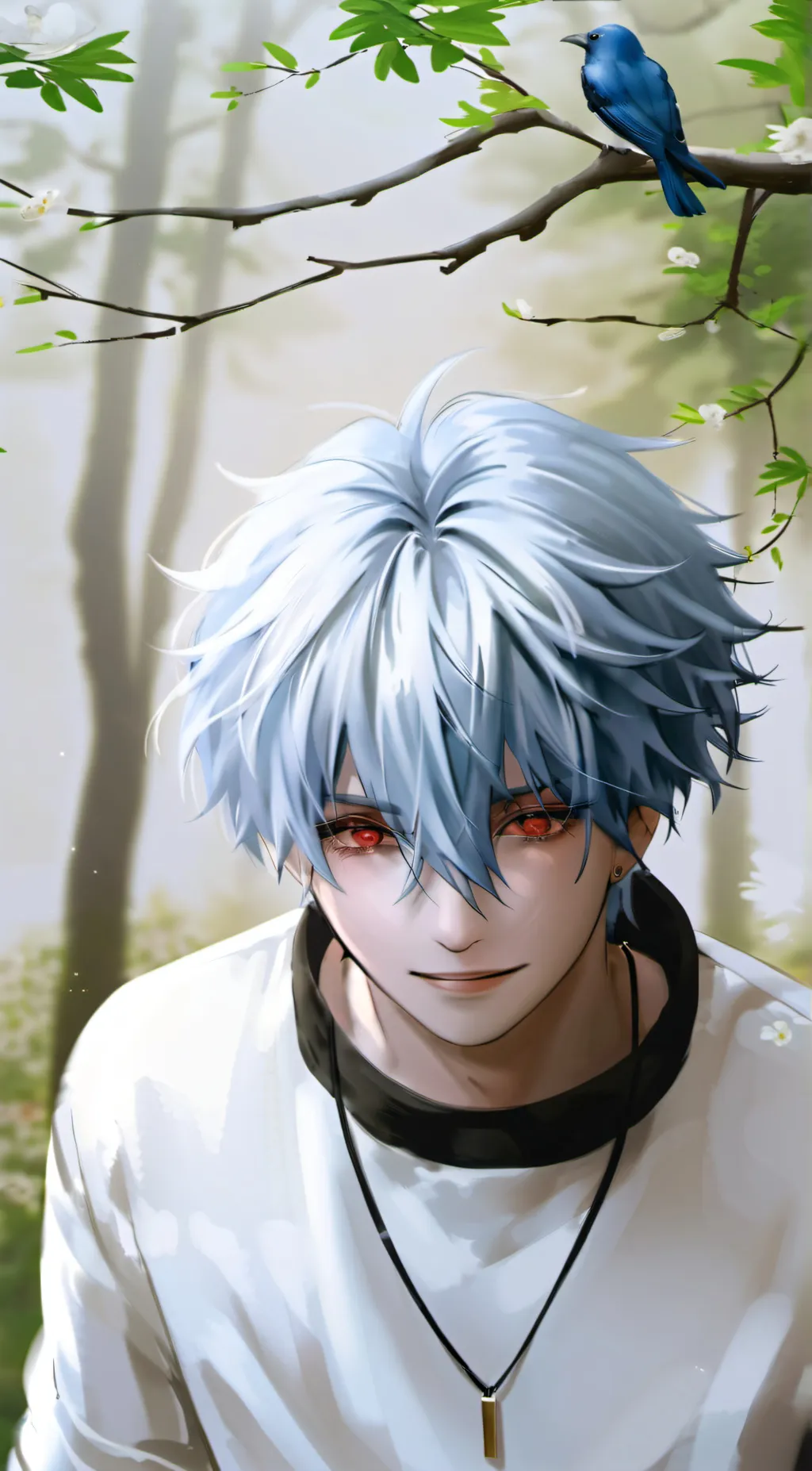 ai character: Gojo  background