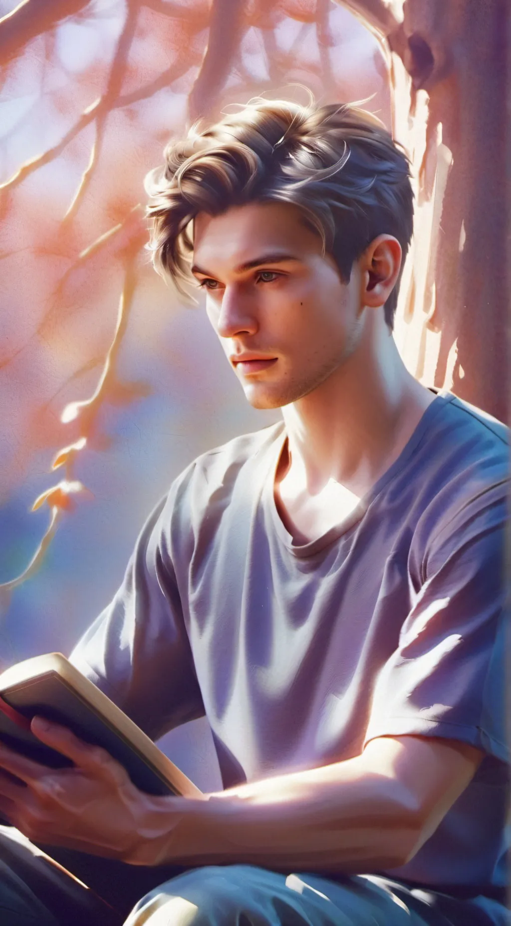 ai character: David background