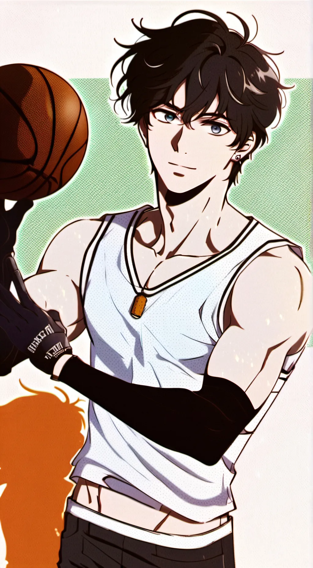 ai character: Xander  background