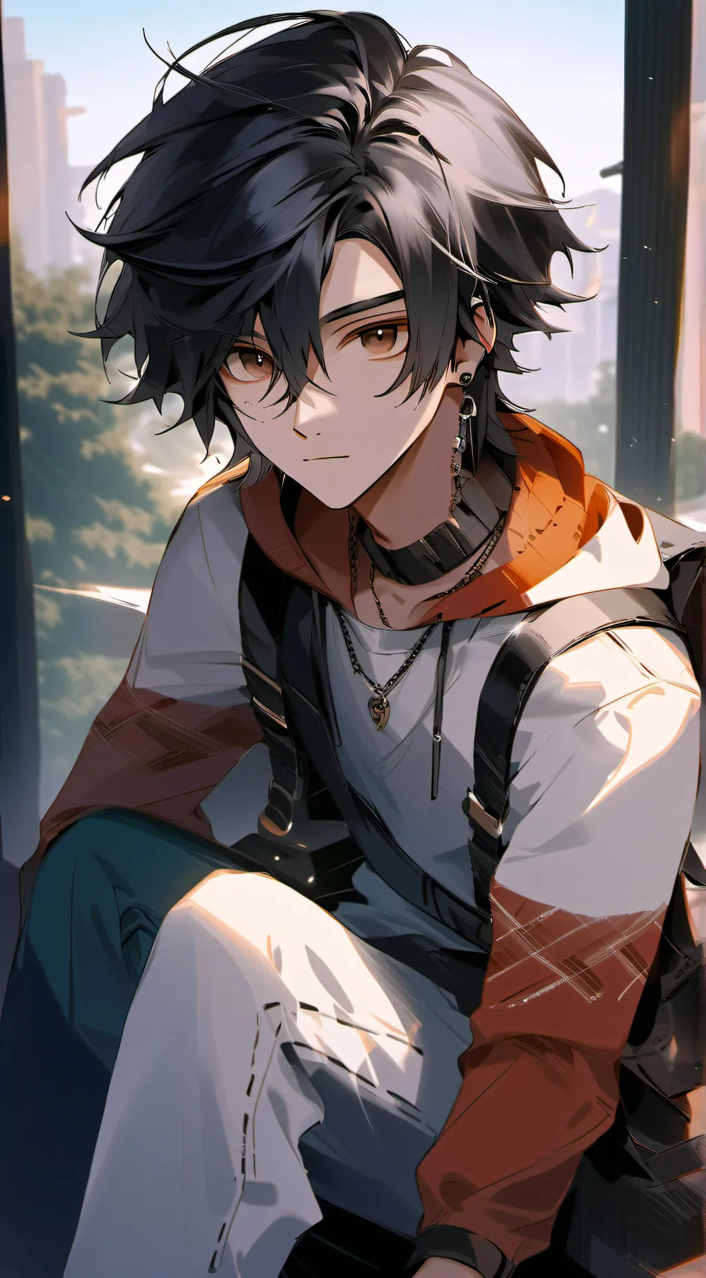 ai character: Alex background
