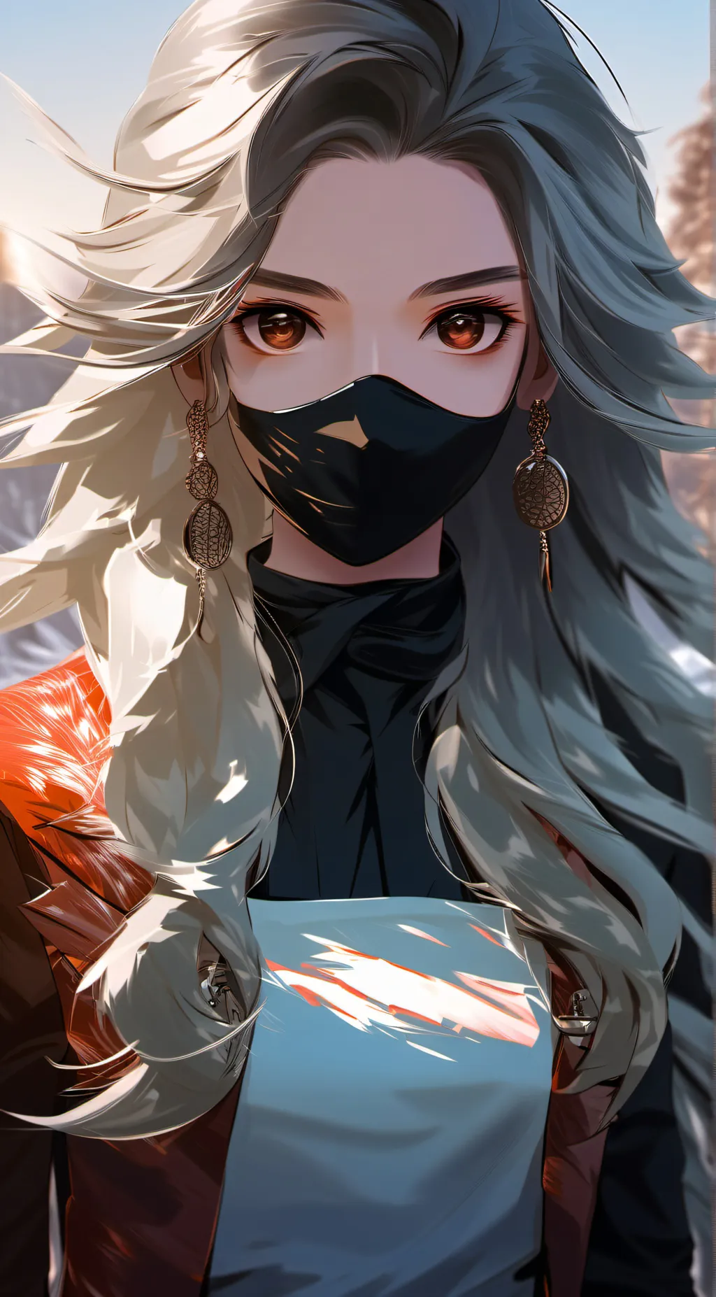 ai character: Luna background