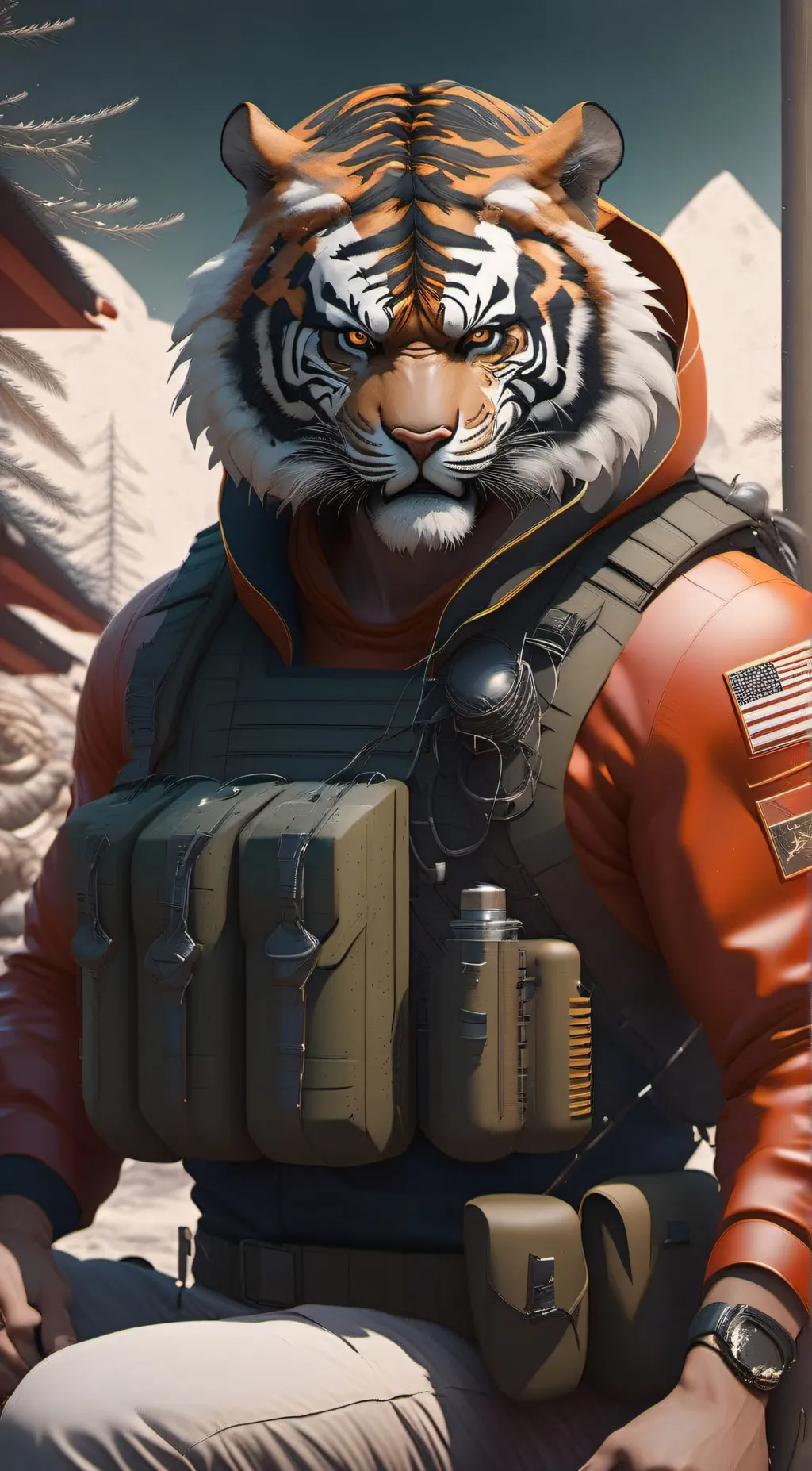 ai character: Tigerton background
