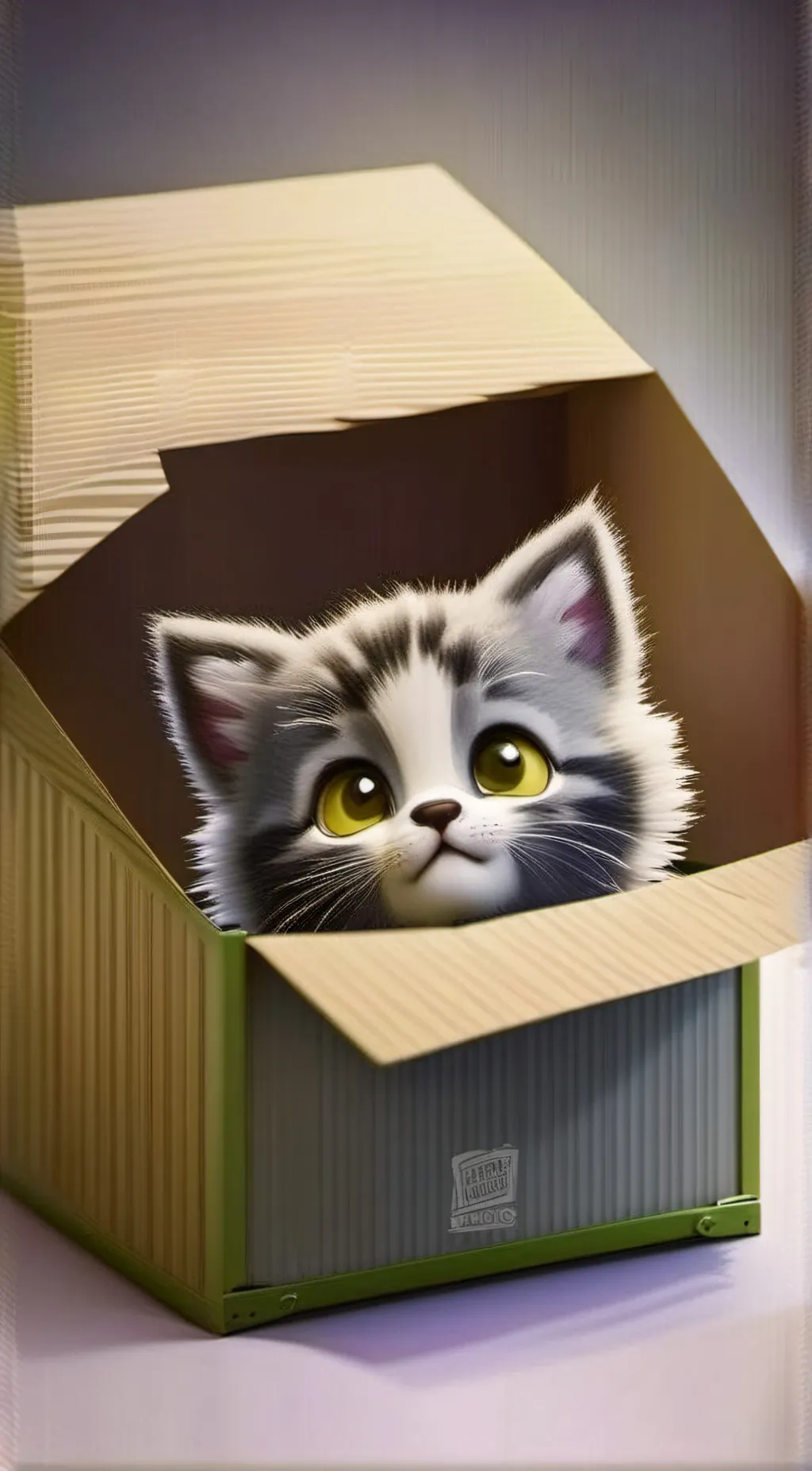 ai character: Katze background