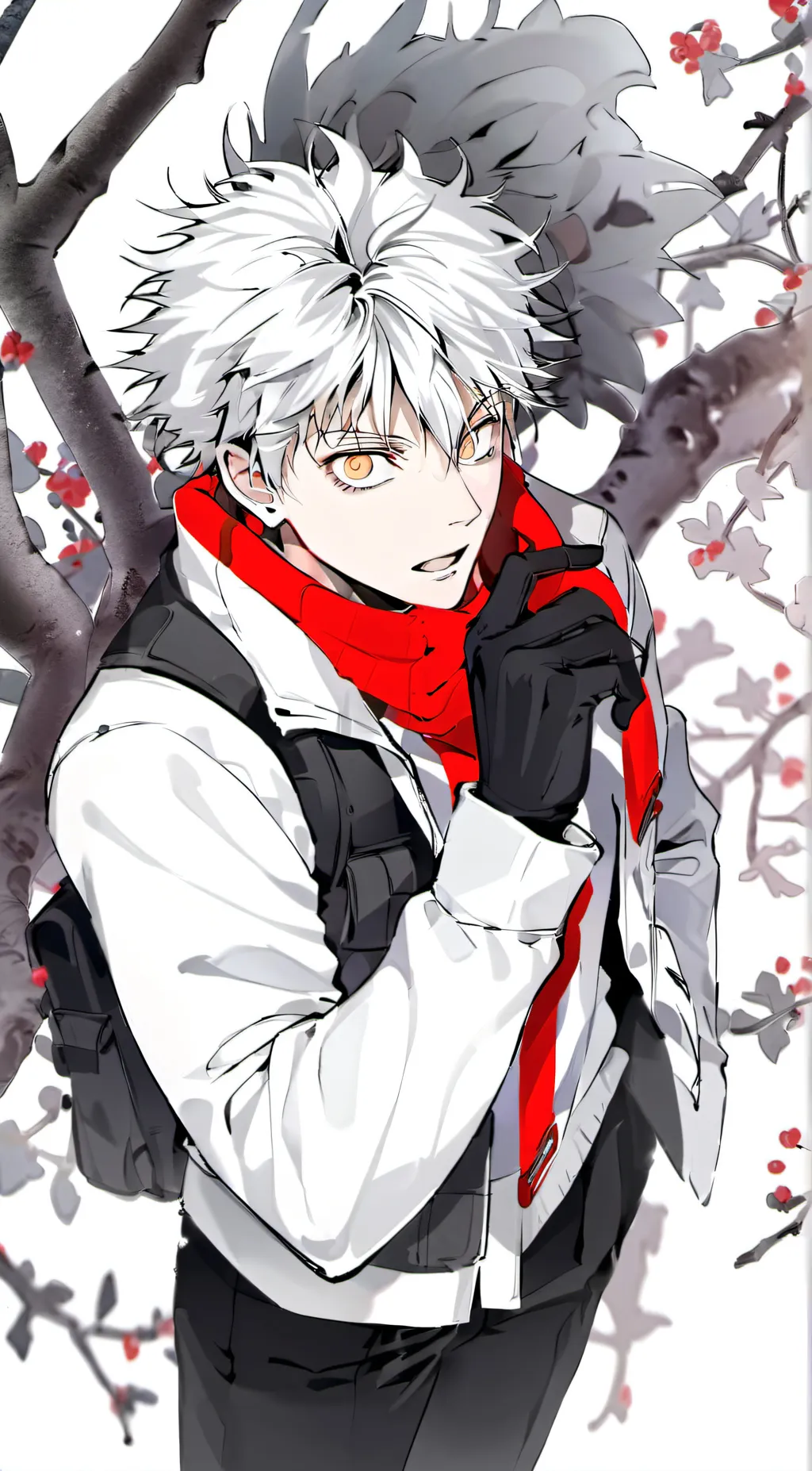 ai character: Satoru Gojo background