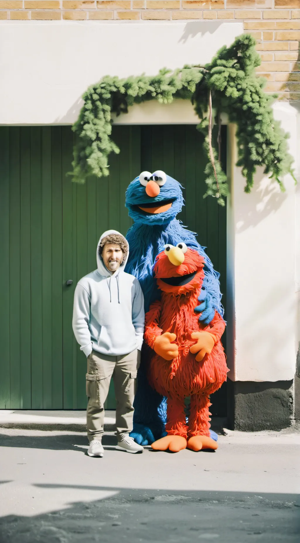 ai character: Sesame Street Show background