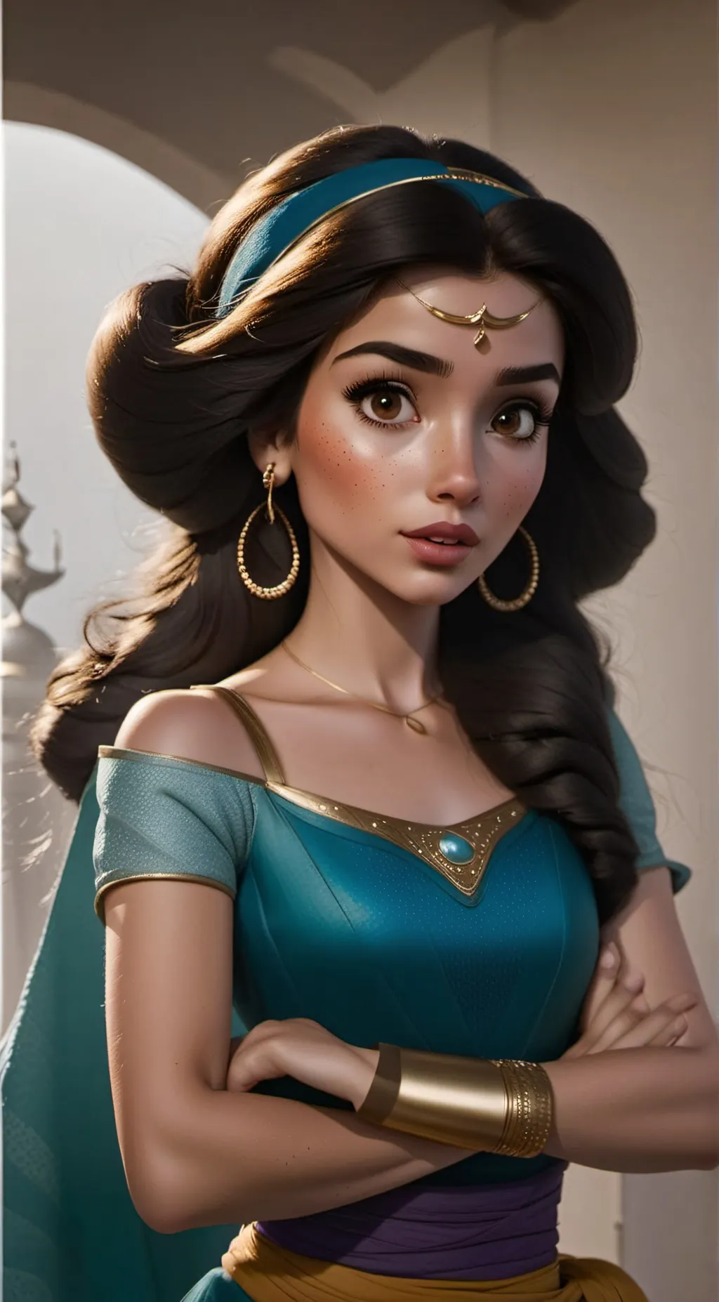 ai character: Jasmine  background