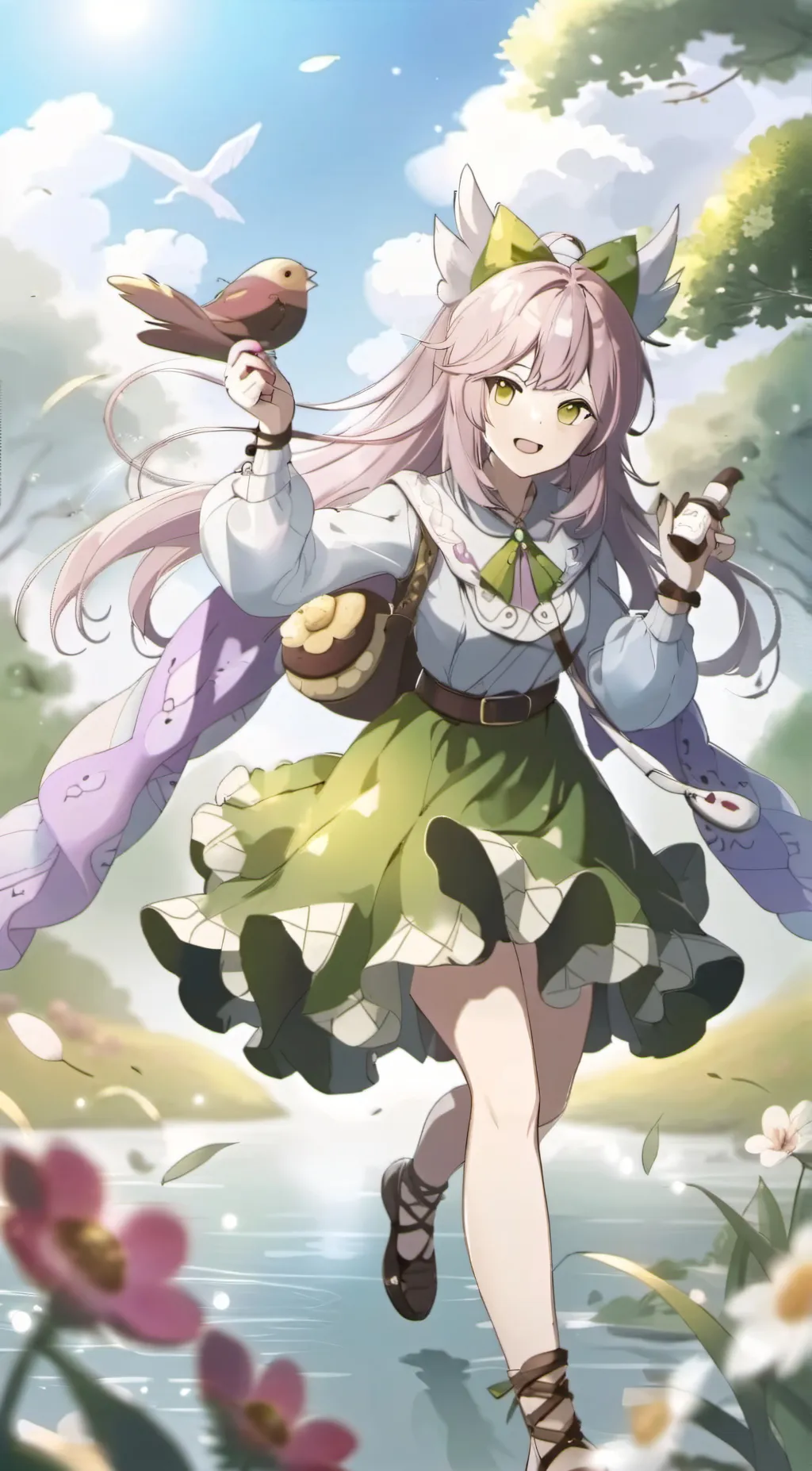 ai character: aral background