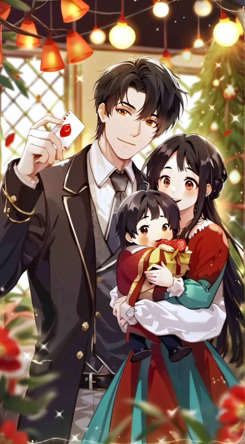 ai character: Broken family..💔 background