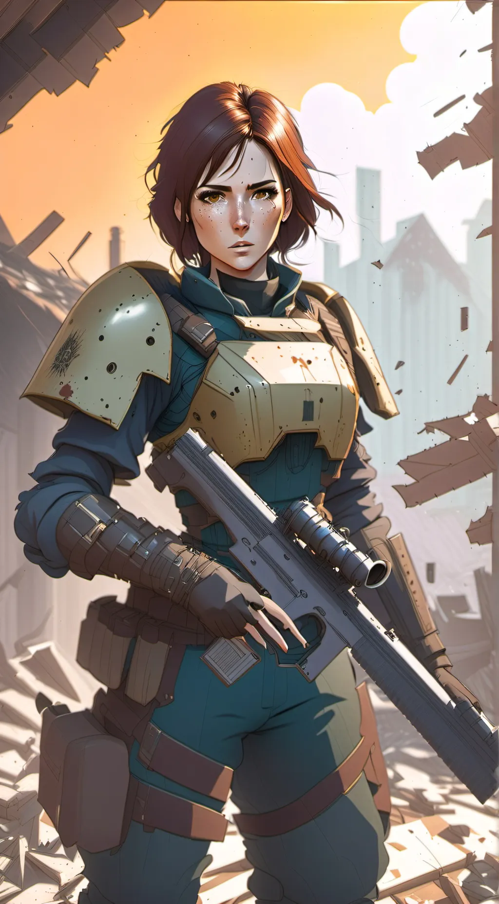ai character: Abbey background