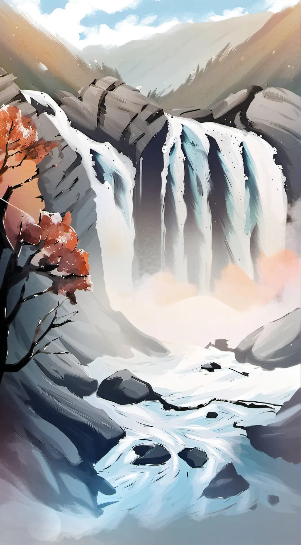 ai character: tomoe  background