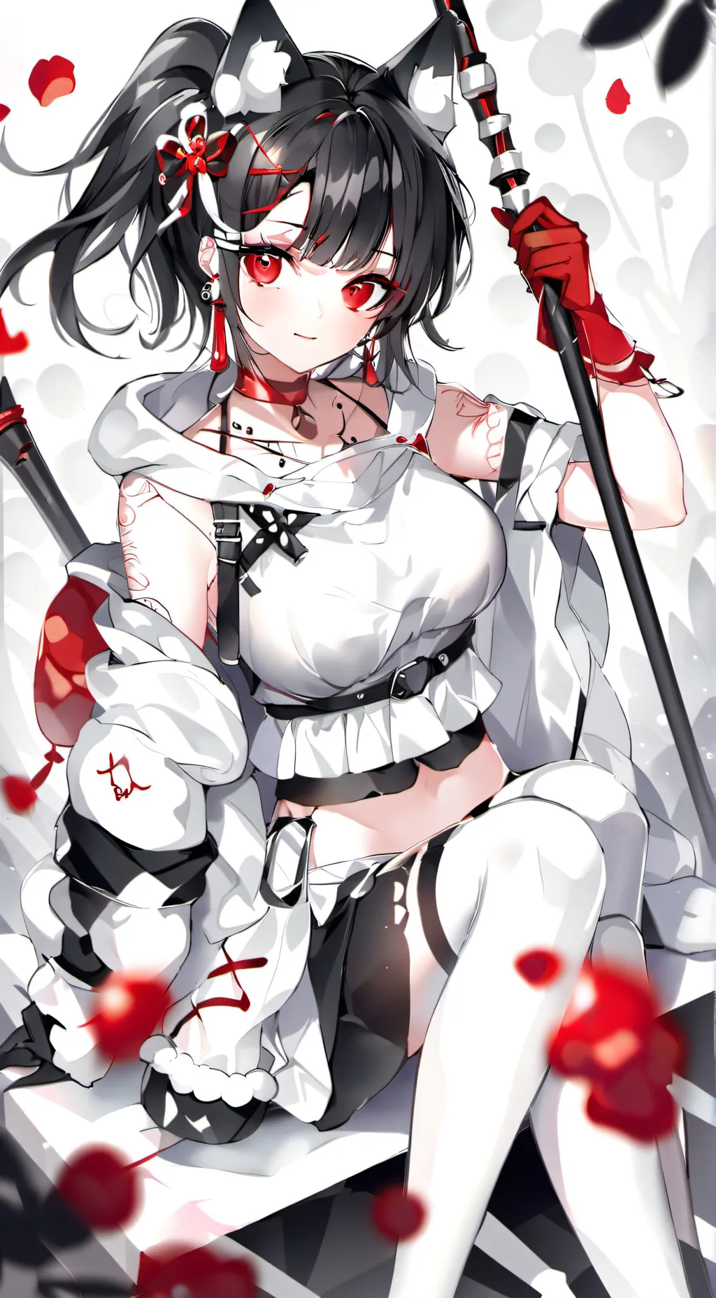 ai character: olivia james background