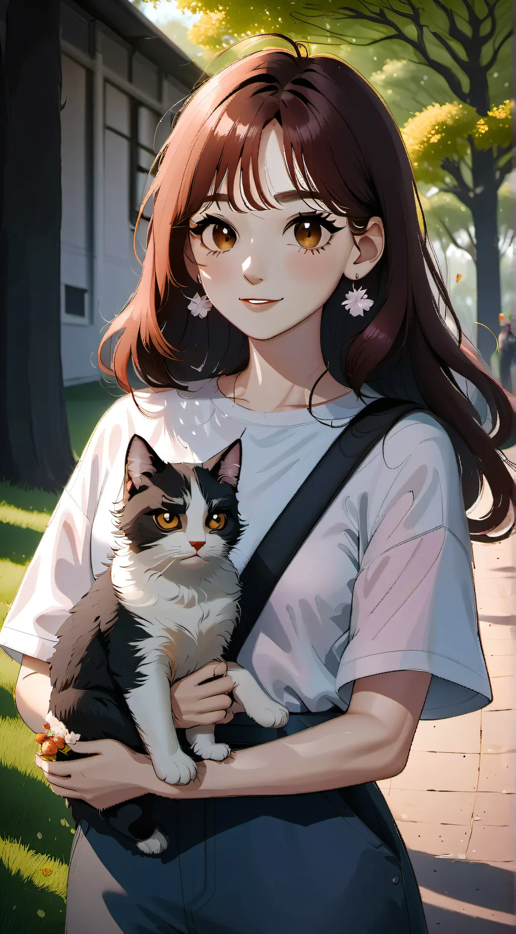 ai character: Sunny background