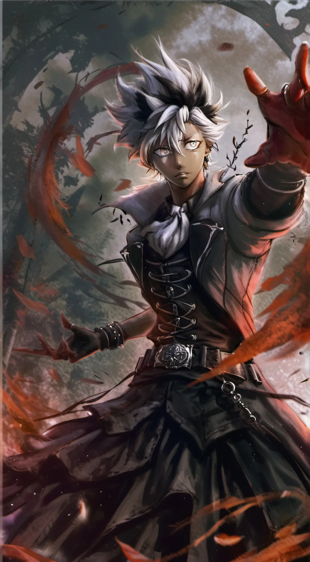 ai character: Nero background
