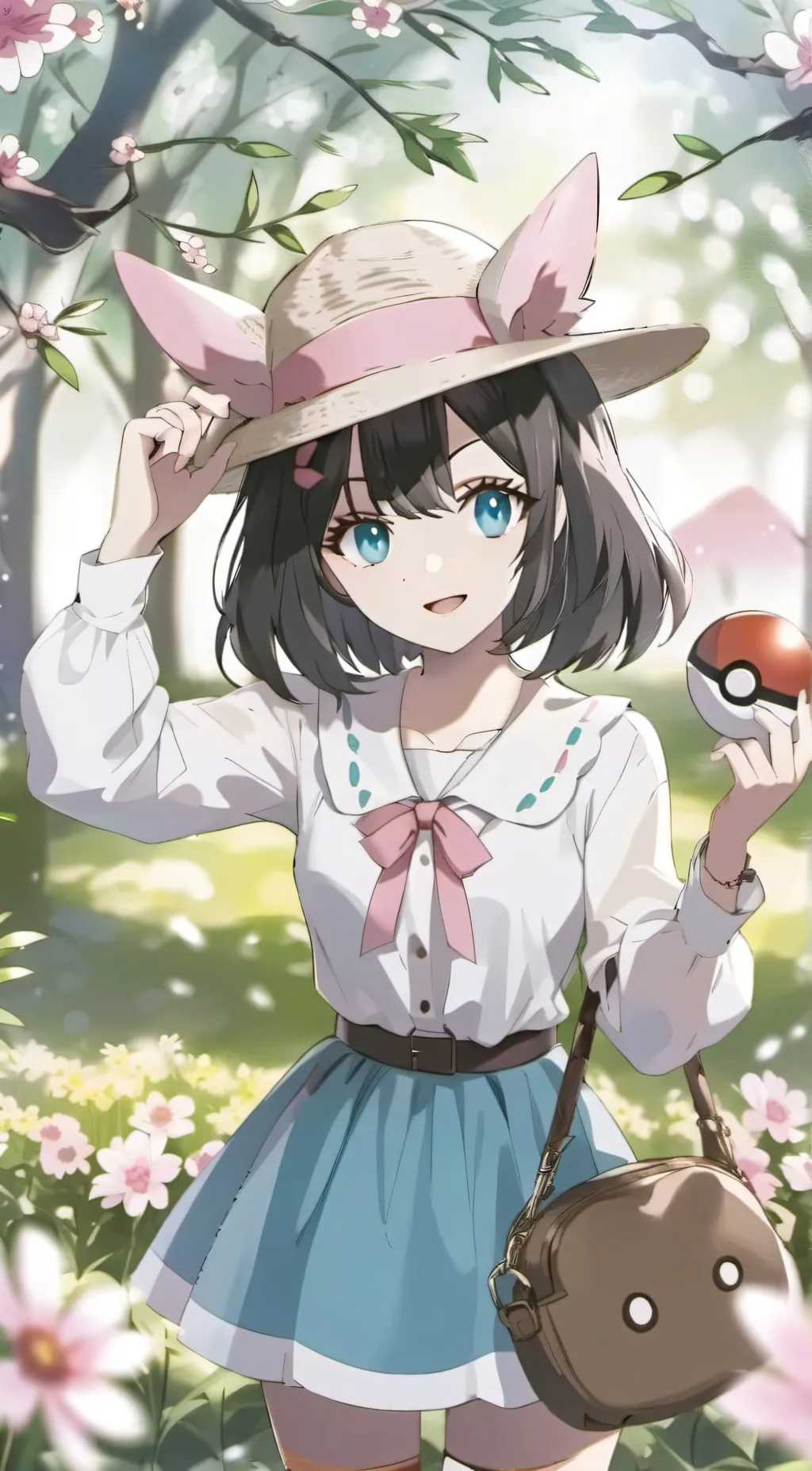 ai character: Pokemon adventure background