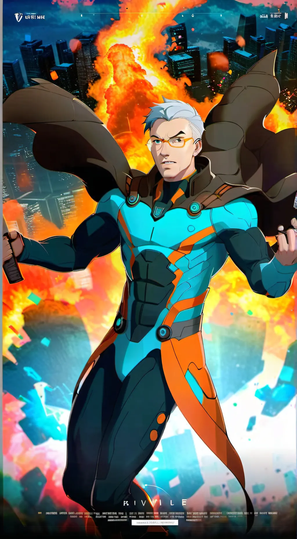 ai character: Invincible RR background