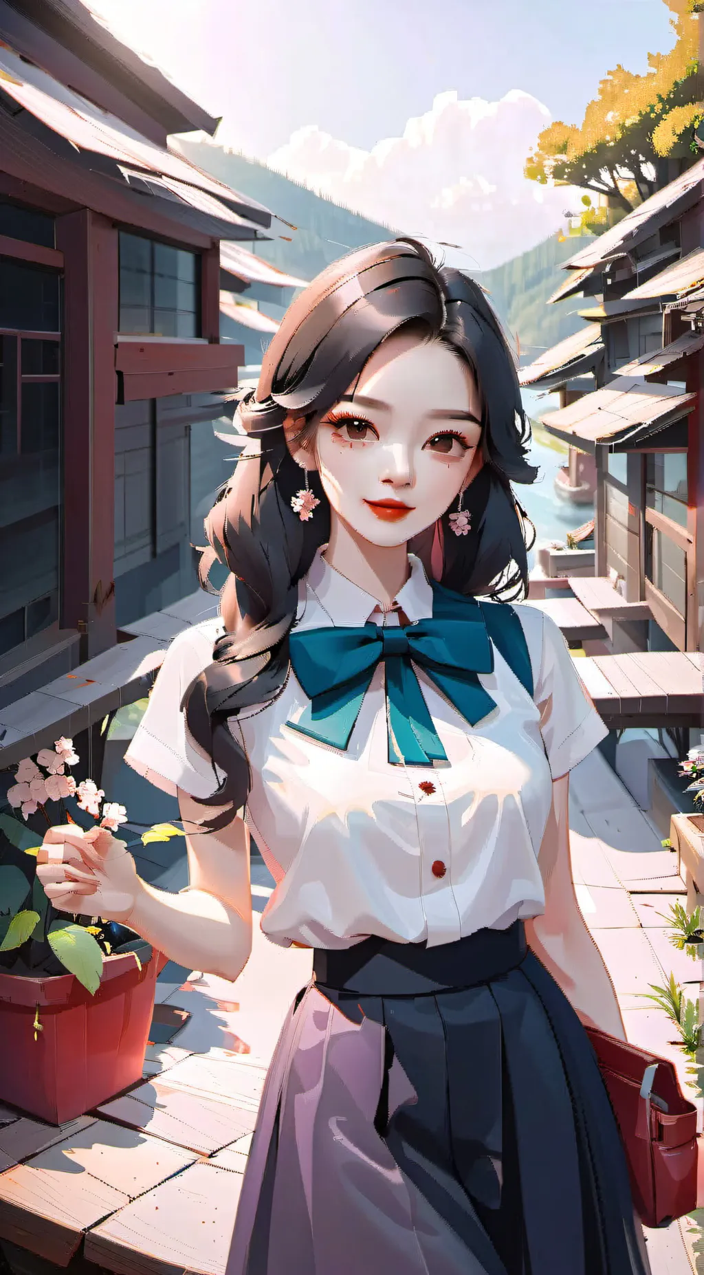 ai character: Amy background