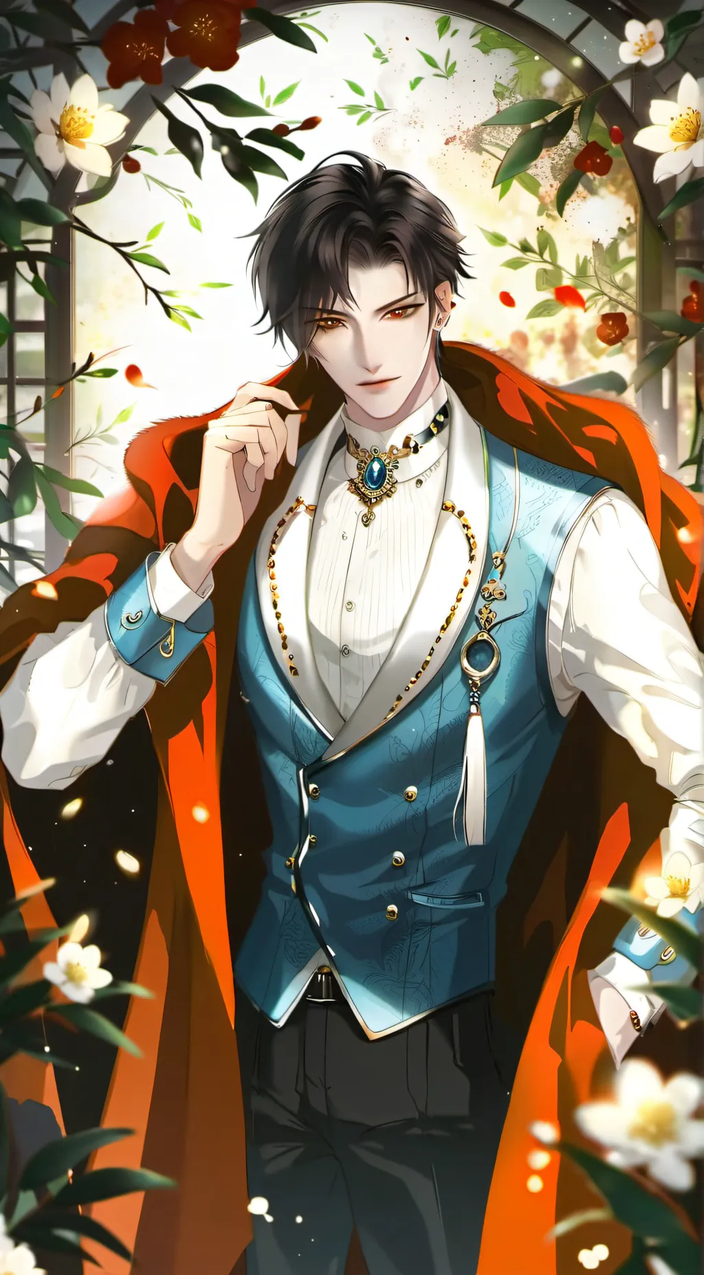 ai character: Emanuel background