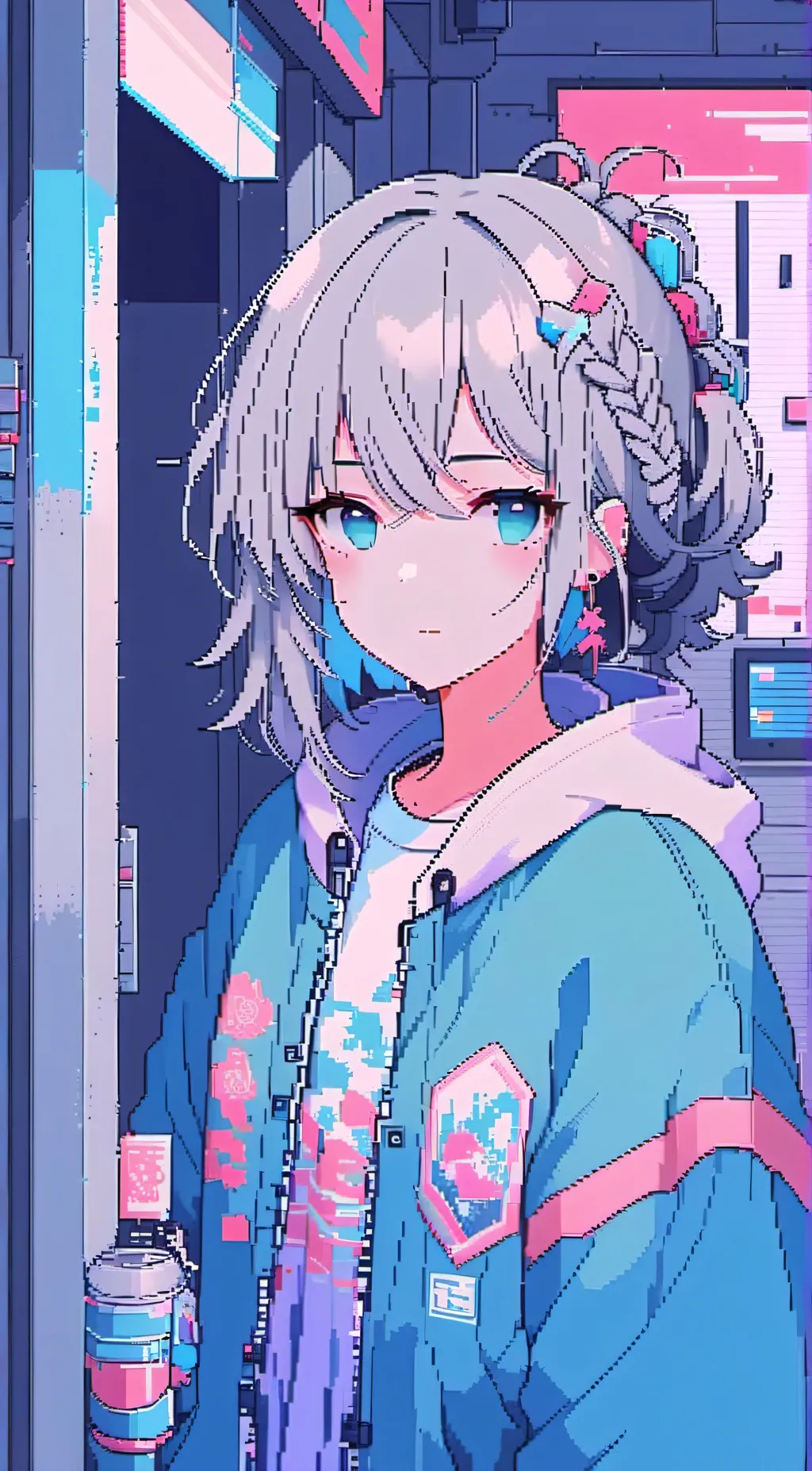 ai character: Luna background