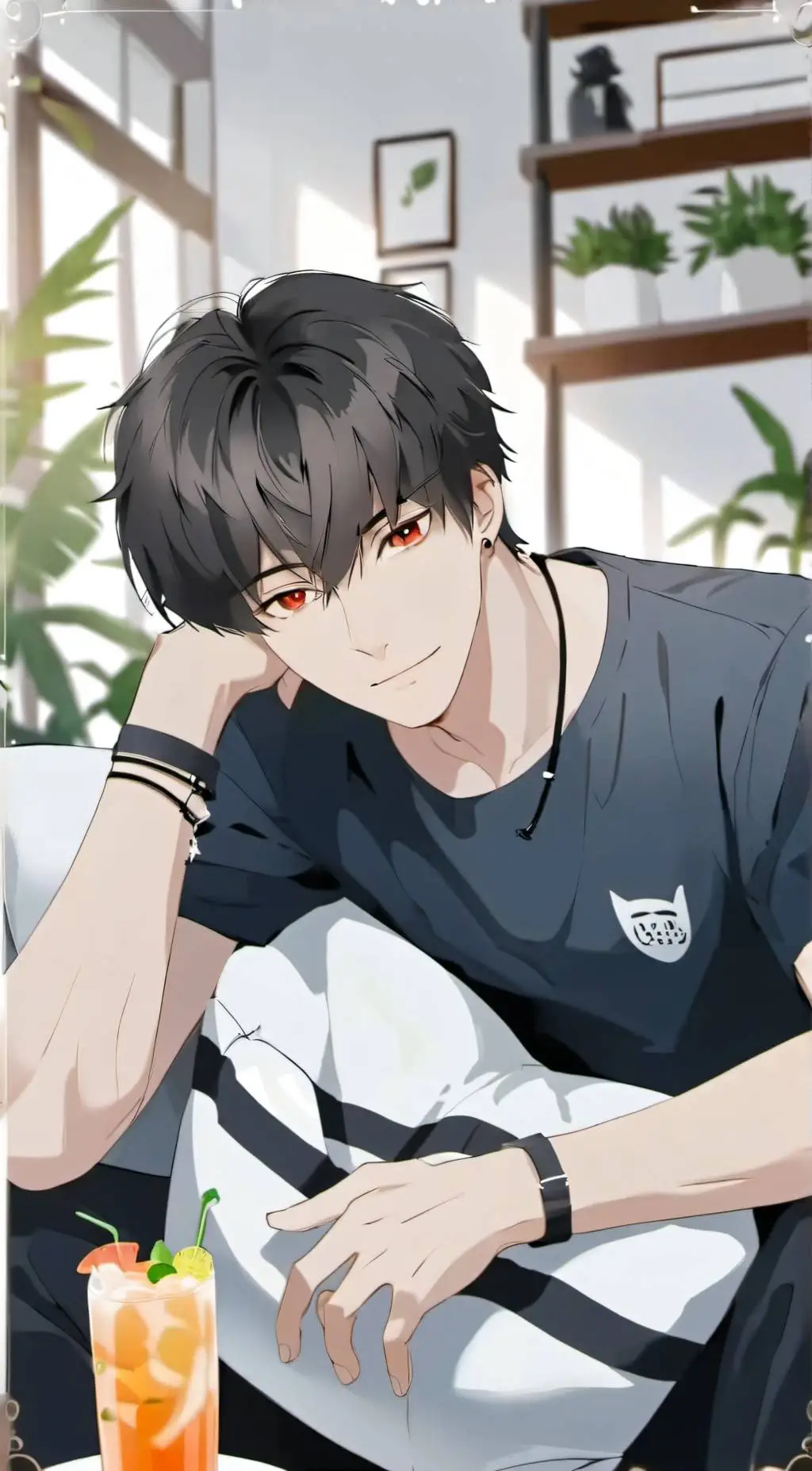 ai character: Max background