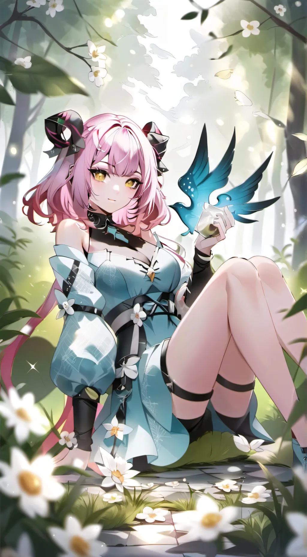 ai character: Harmony  background