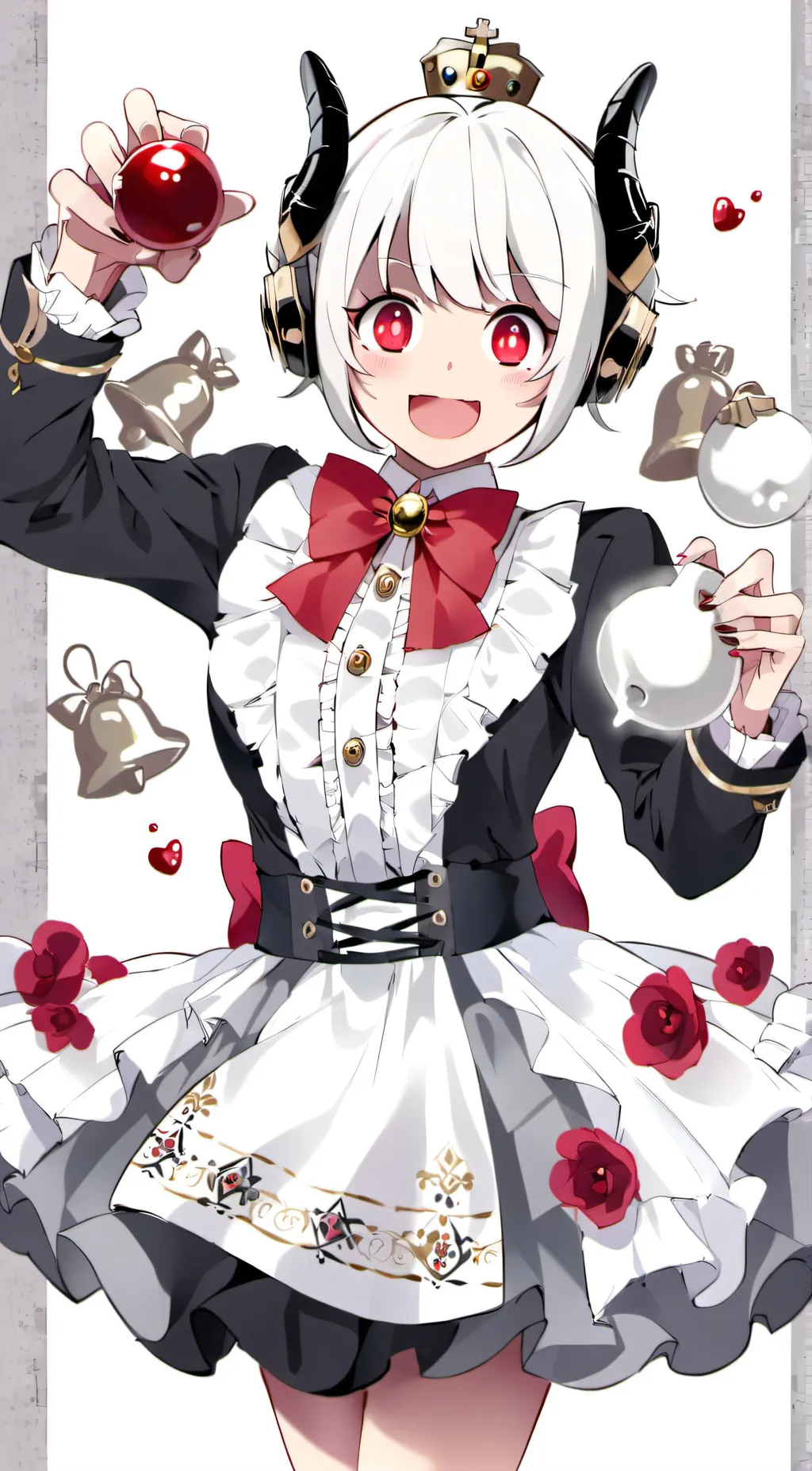 ai character: Anime lamby background