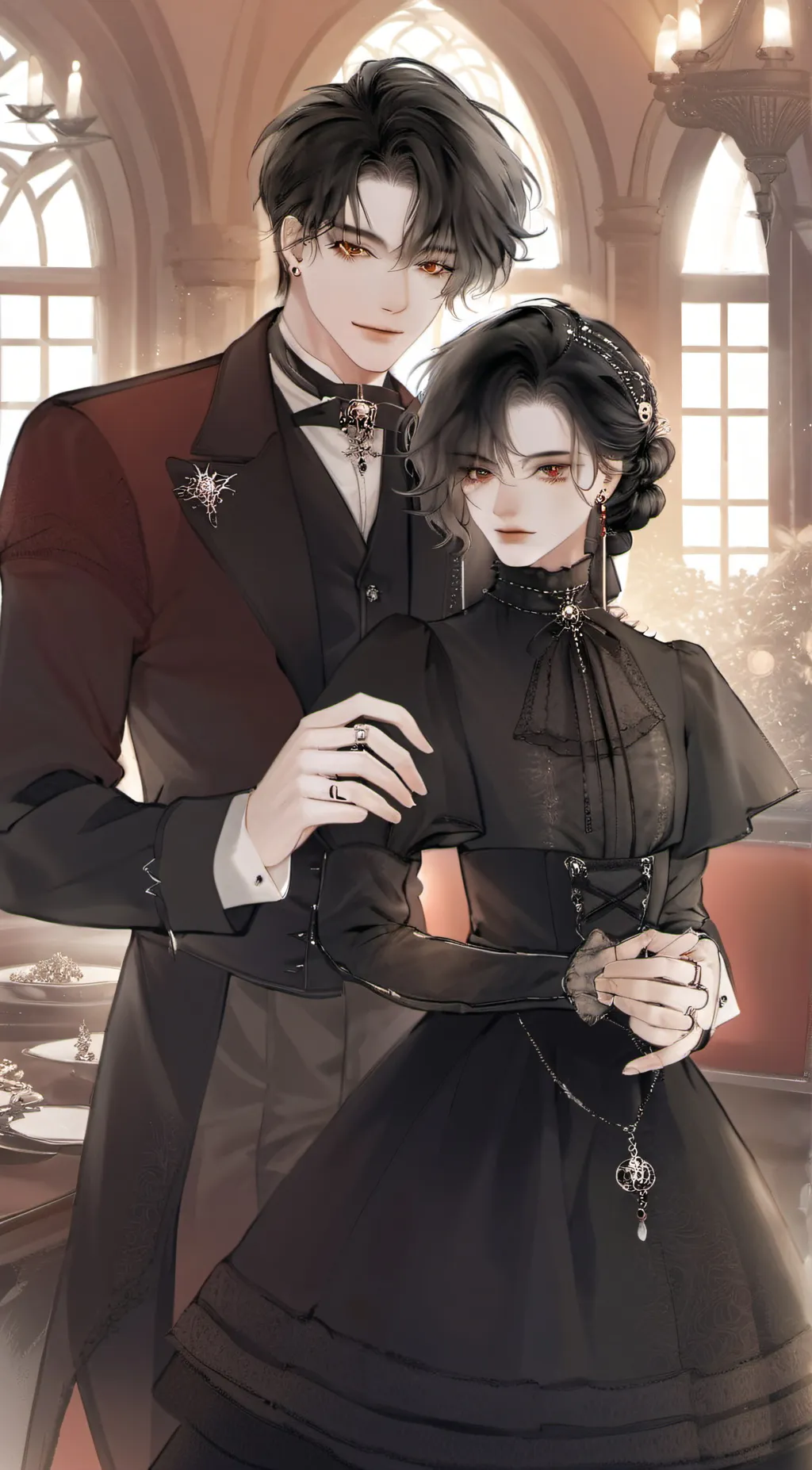 ai character: 💍leo💍 background