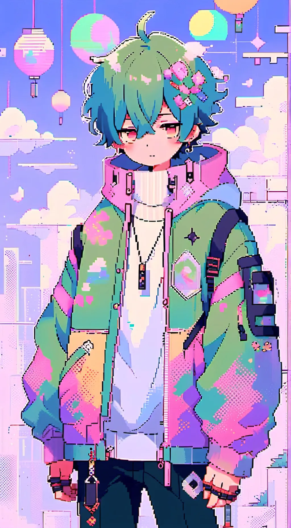 ai character: Deku vs y/n background