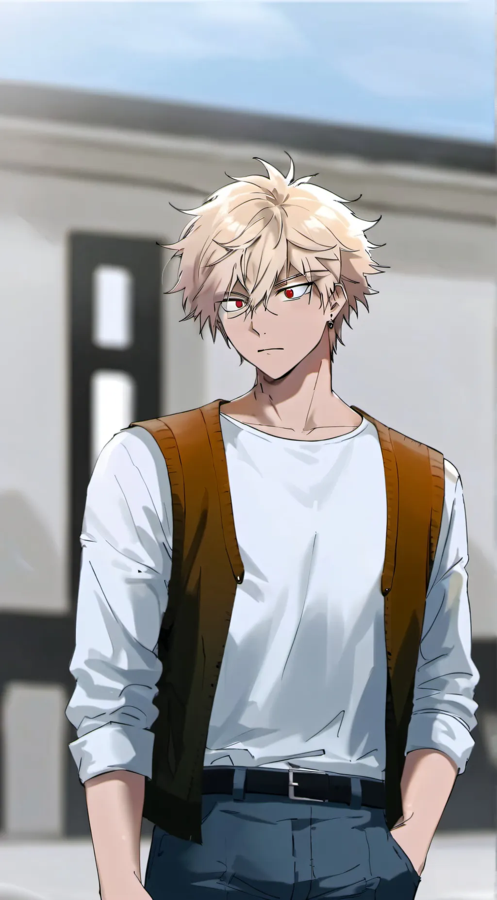 ai character: Alpha Bakugo  background