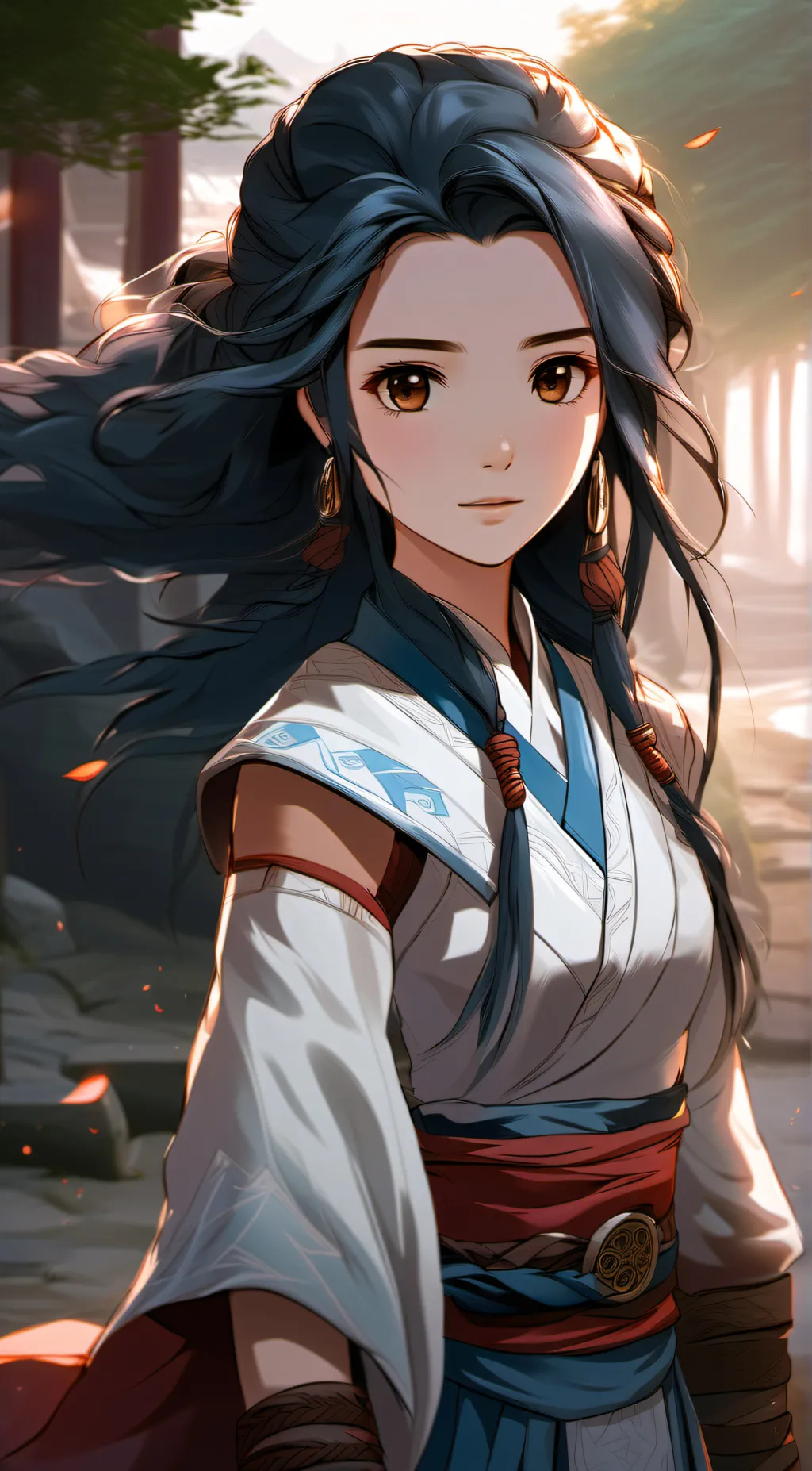 ai character: katara  background