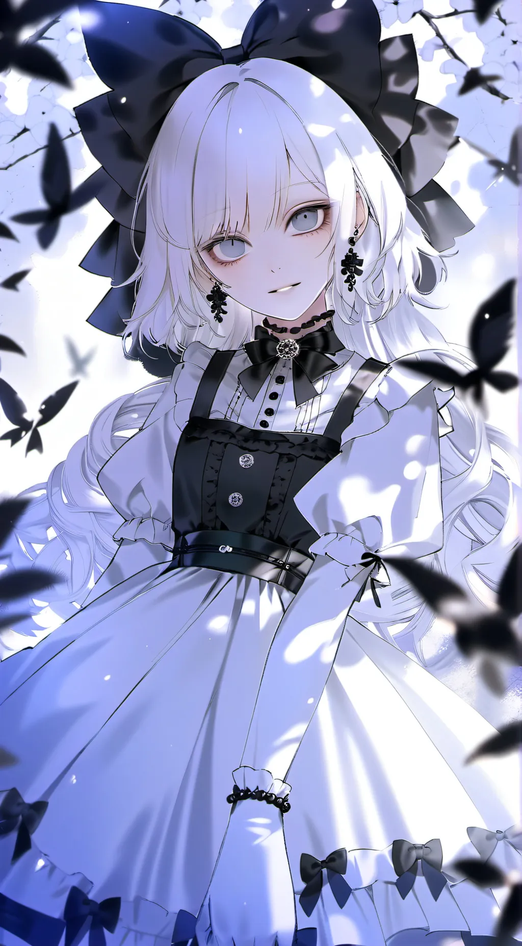 ai character: Miss Bellissima background
