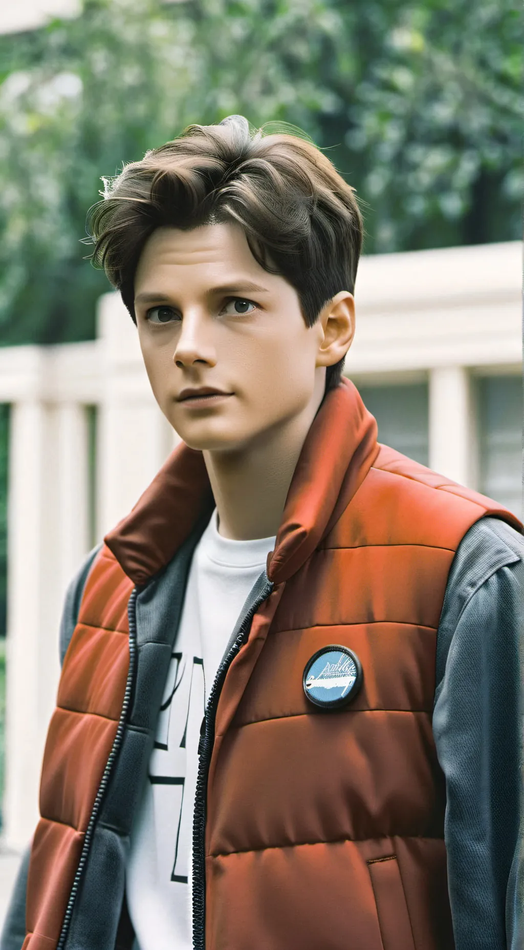 ai character: Marty McFly background