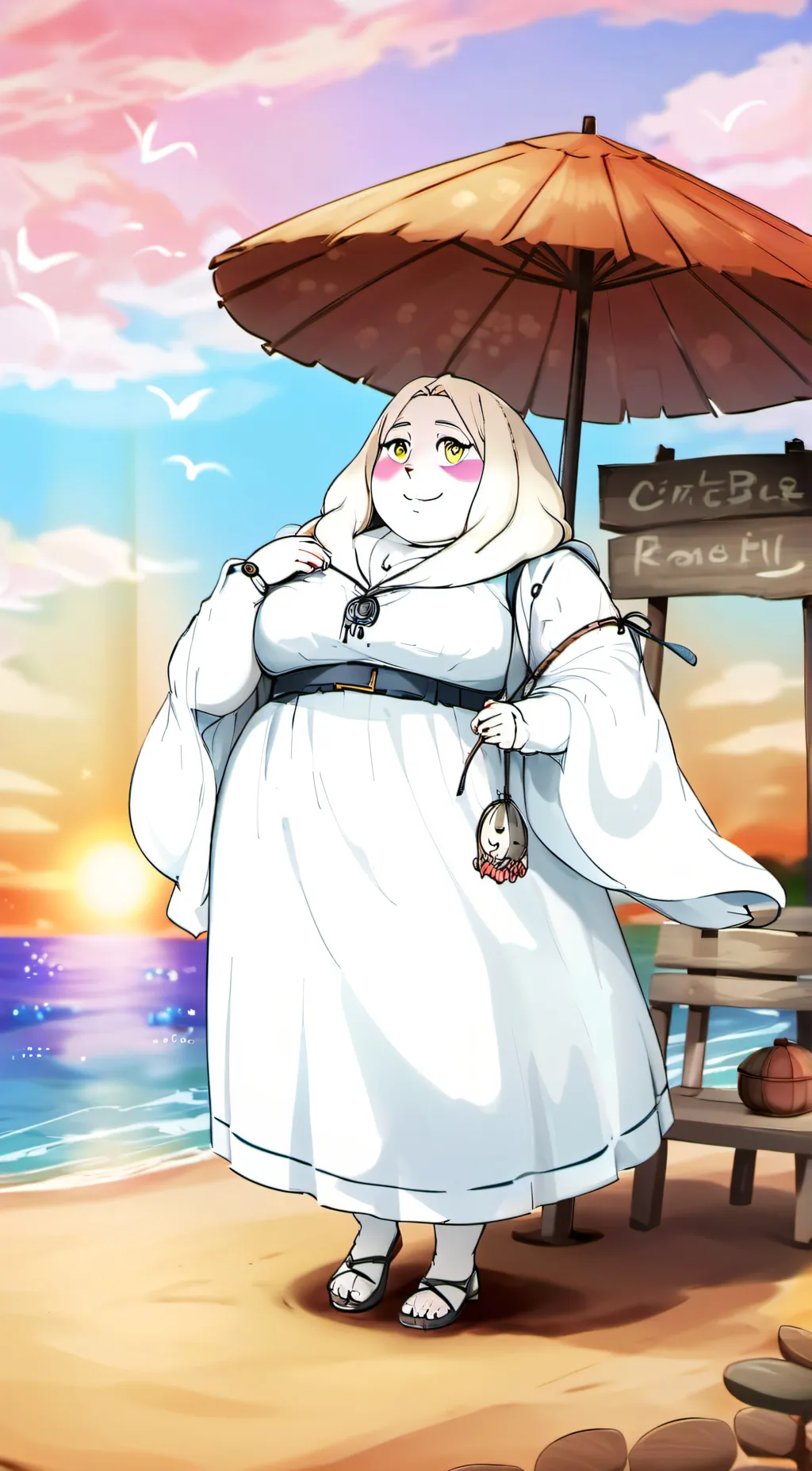 ai character: Big Momma Toriel background