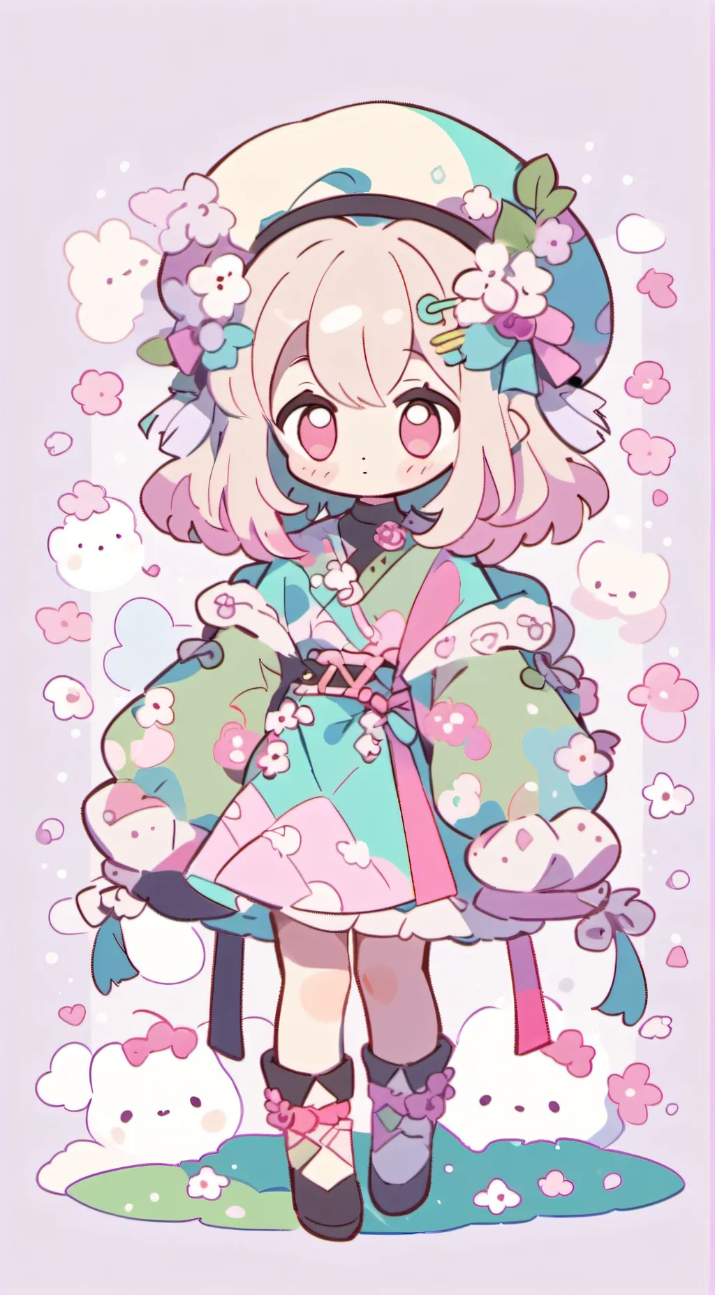 ai character: lilly background