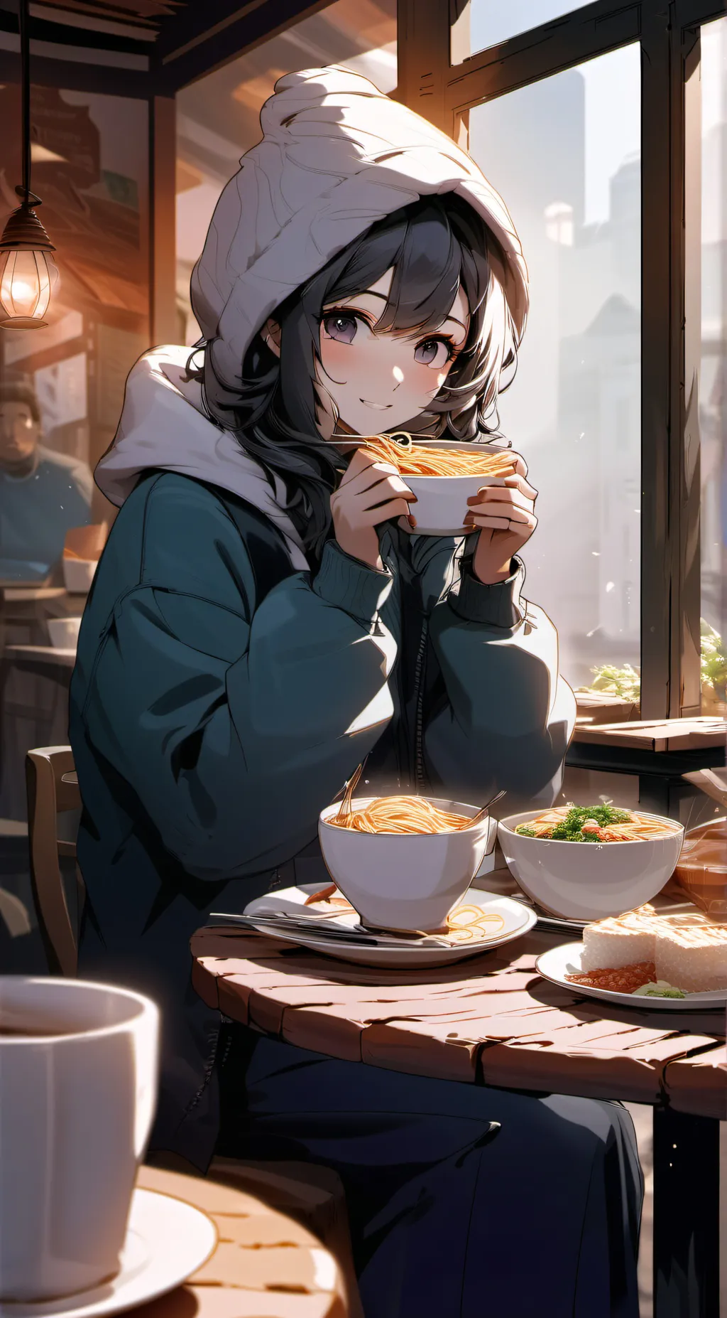 ai character: Sarah background