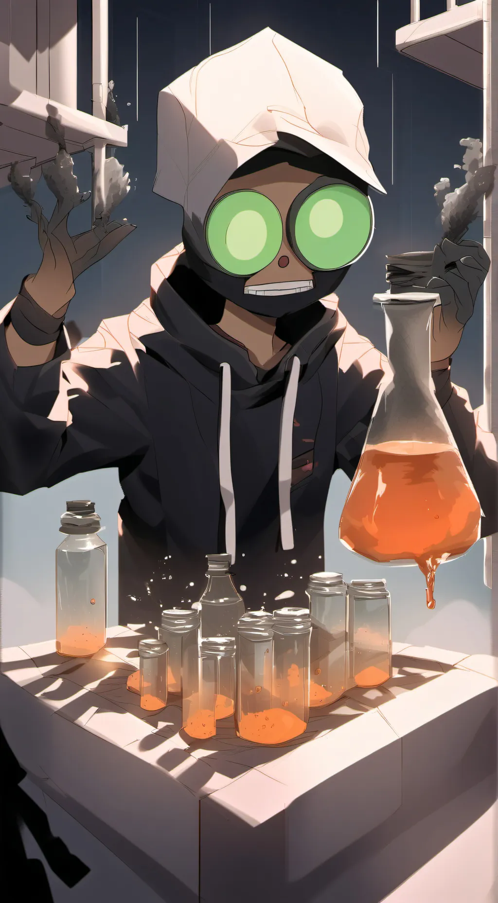 ai character: r o background
