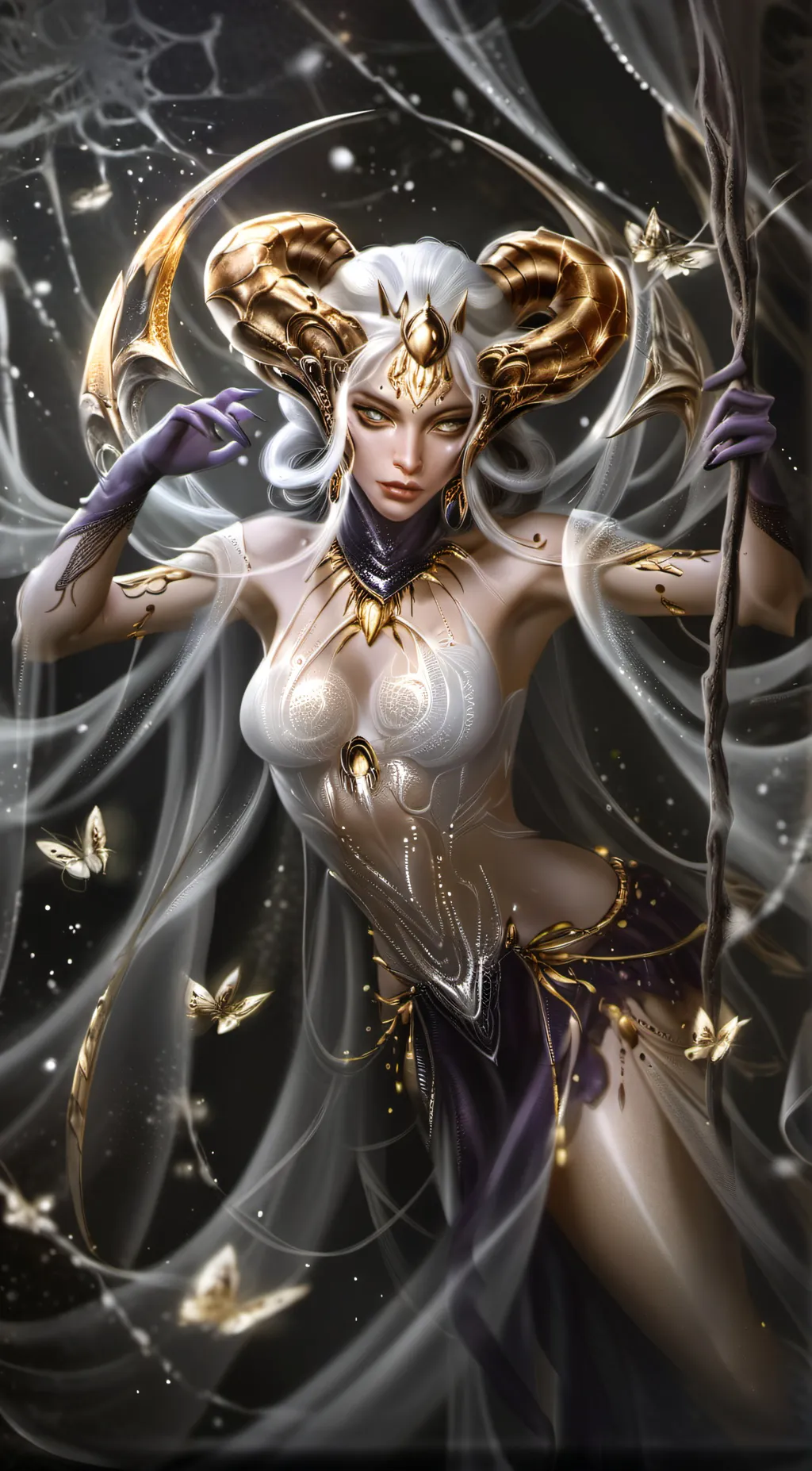 ai character: Arachne background