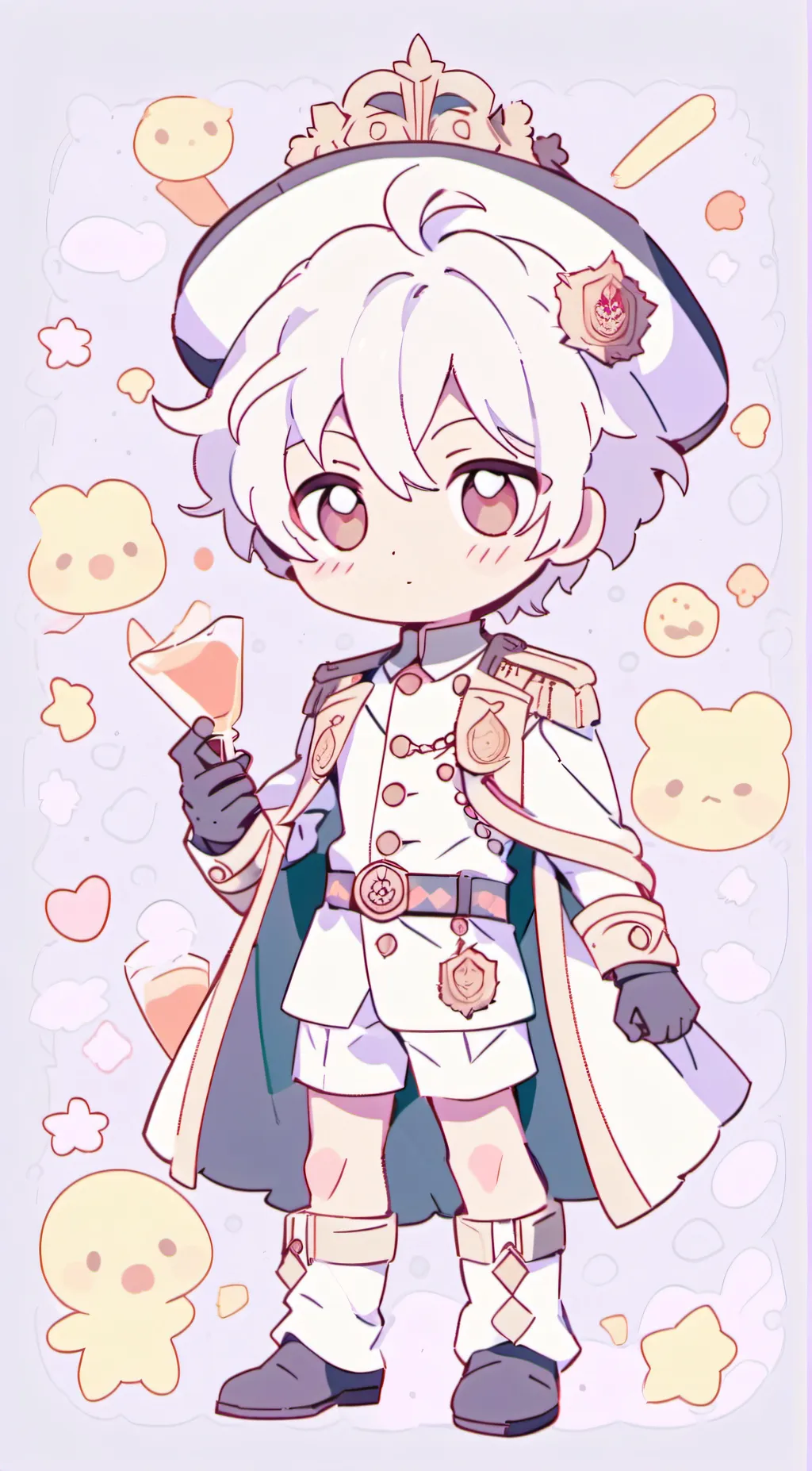 ai character: Schnitzel background