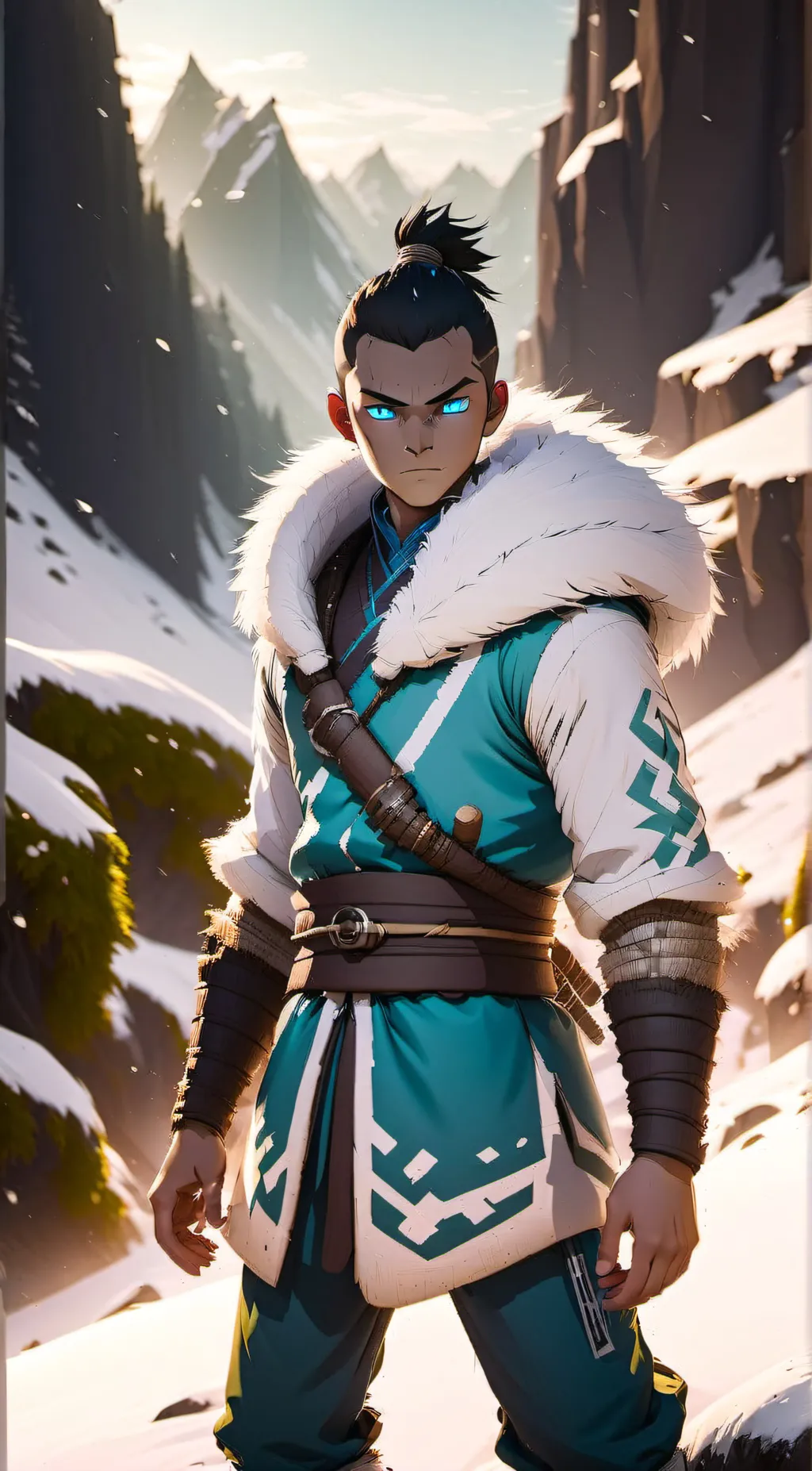 ai character: Sokka background