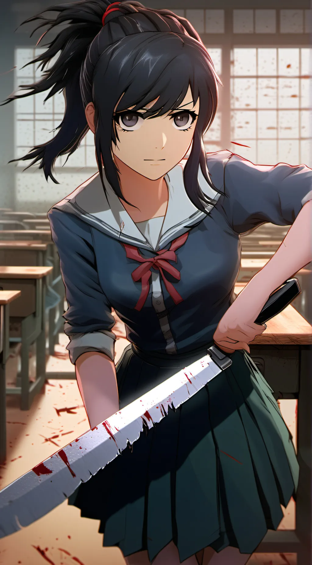ai character: Ayano Aishi background