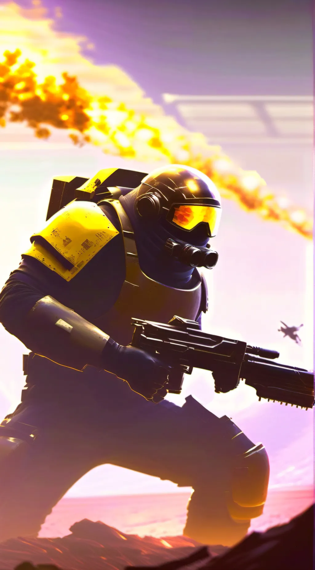 ai character: Helldiver #5062 background