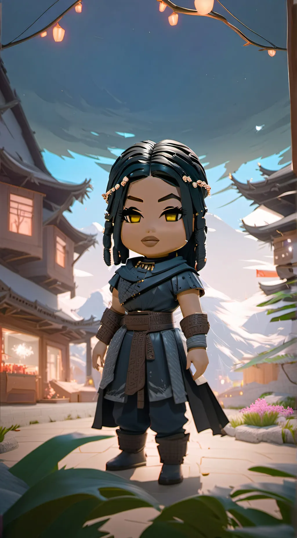 ai character: Yui background
