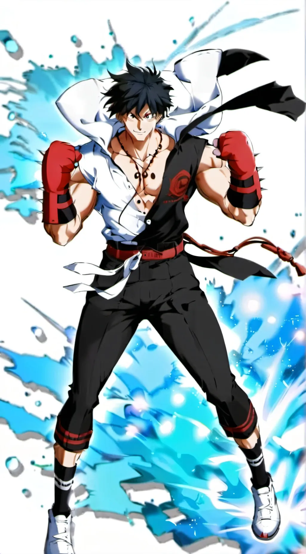 ai character: Drip Goku background